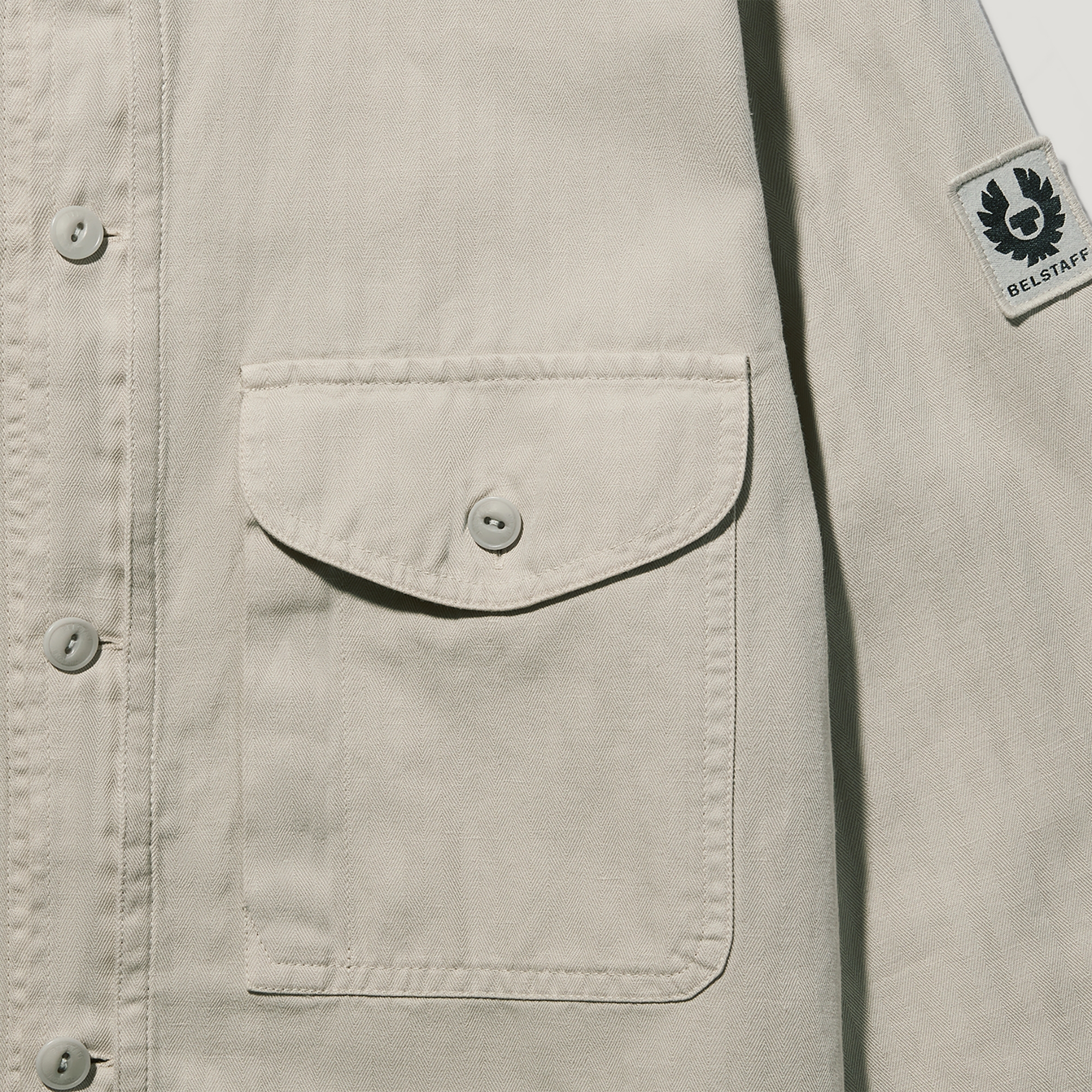 Belstaff CS60 Cotton-Blend Overshirt - XXL | Coggles