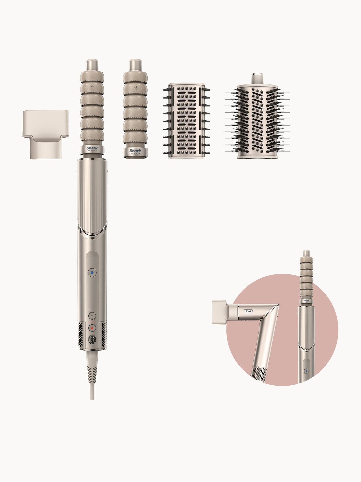Shark Beauty FlexStyle 4-in-1 Air Styler and Hair Dryer - Stone