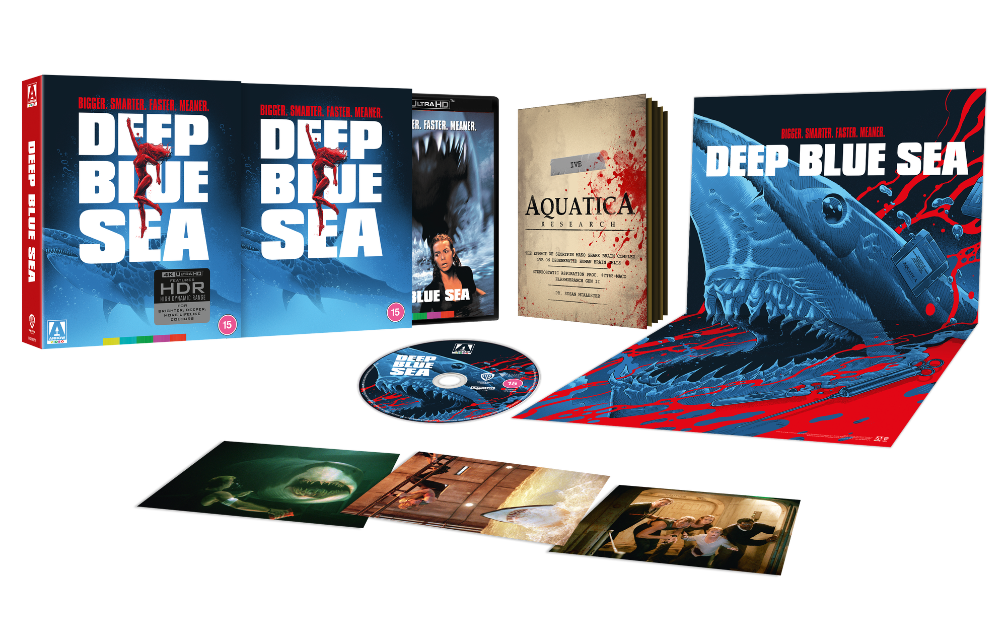 Deep Blue Sea Limited Edition 4K Ultra HD | Zavvi UK