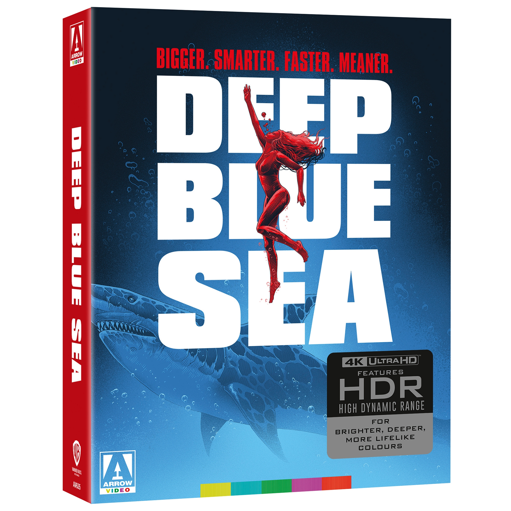 Deep Blue Sea Limited Edition Blu-ray | Arrow Video US