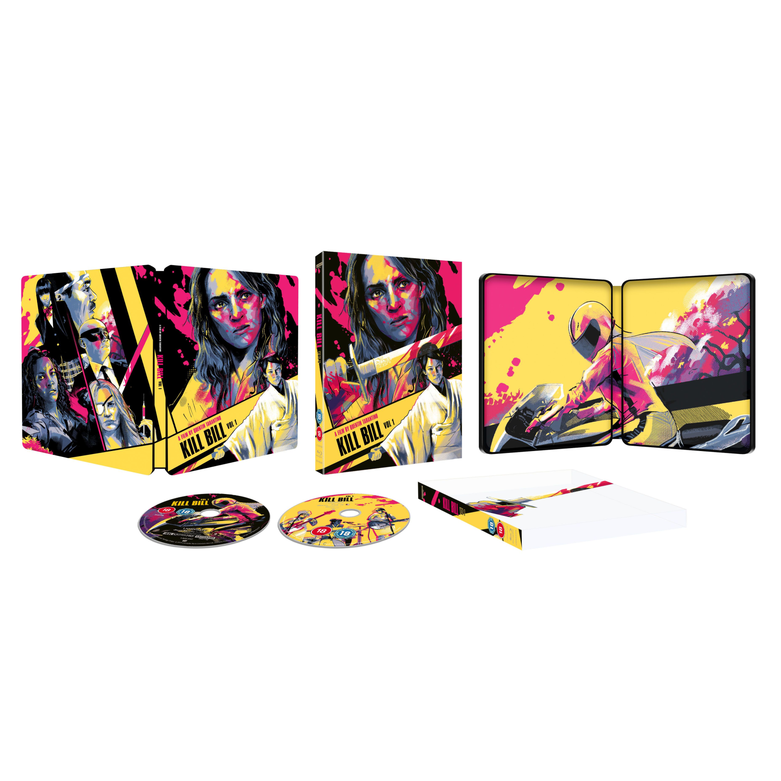KILL BILL: VOLUME 1 4K ULTRA HD & BLU-RAY STEELBOOK | Zavvi UK