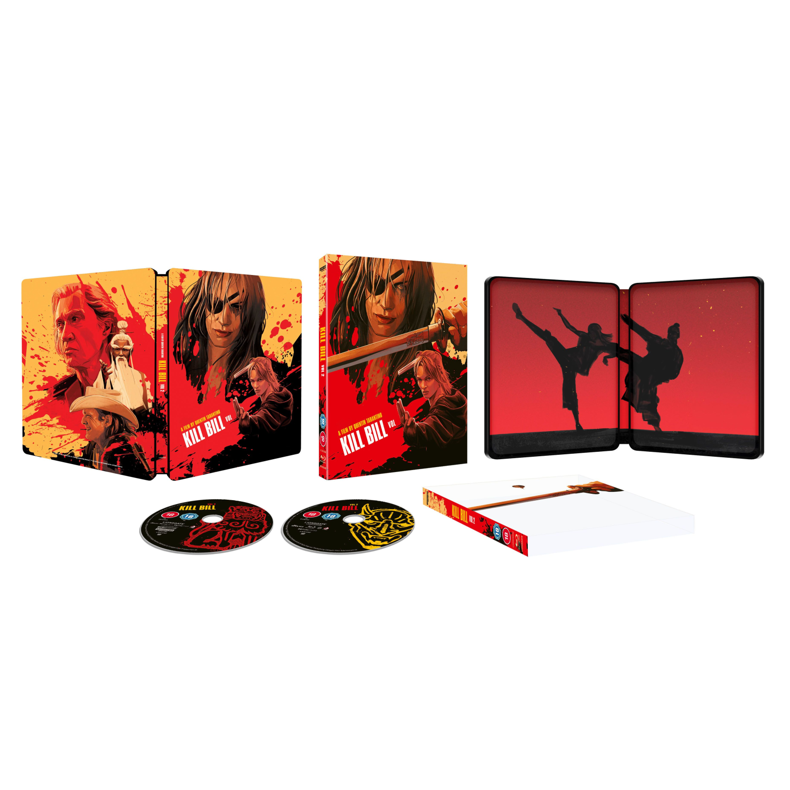 KILL BILL: VOLUME 2 4K ULTRA HD & BLU-RAY STEELBOOK | Zavvi UK