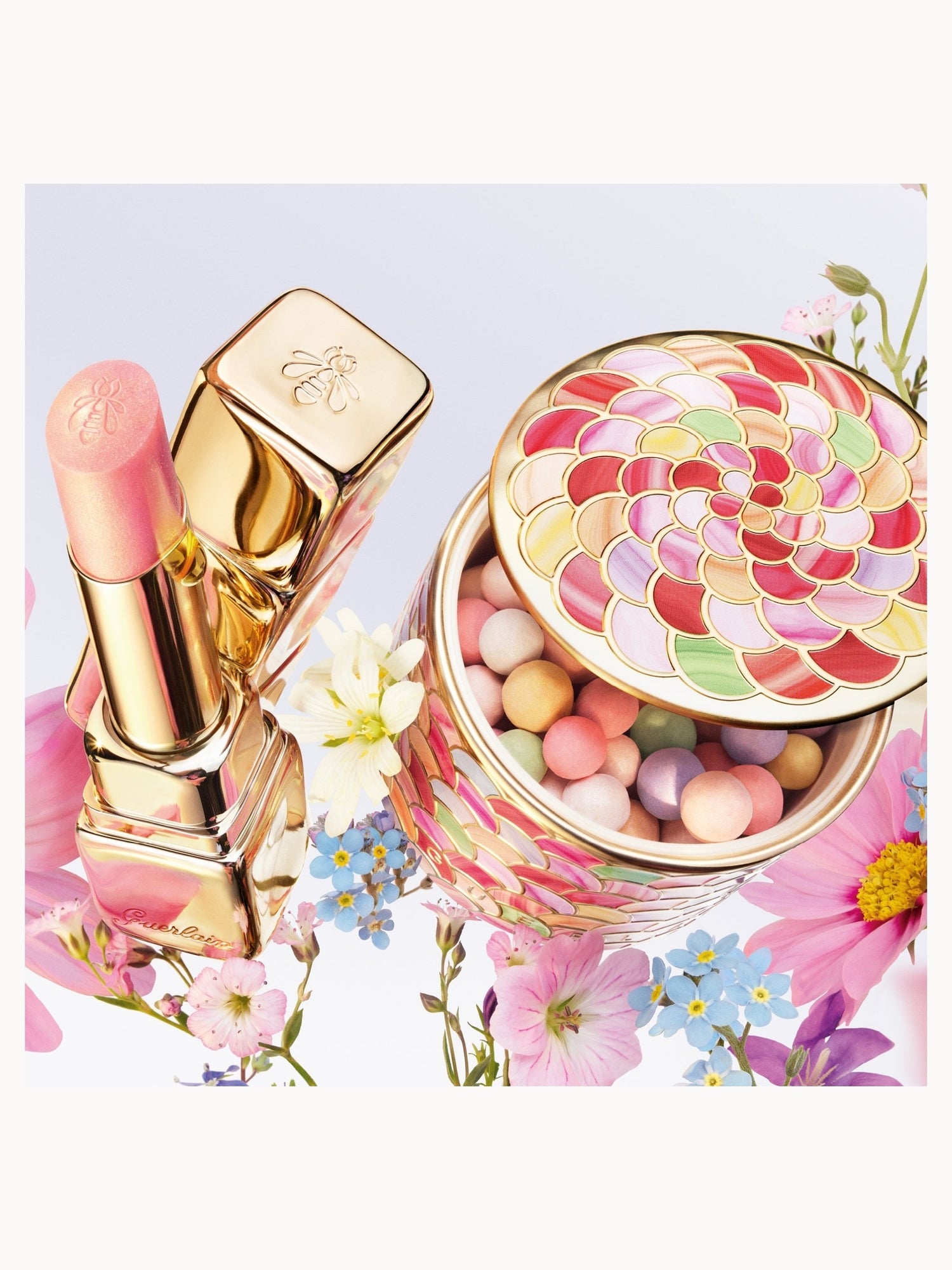 GUERLAIN チークパレット Guerlain KissKiss Bee Glow 98% Natural-Origin Honey Tint Balm