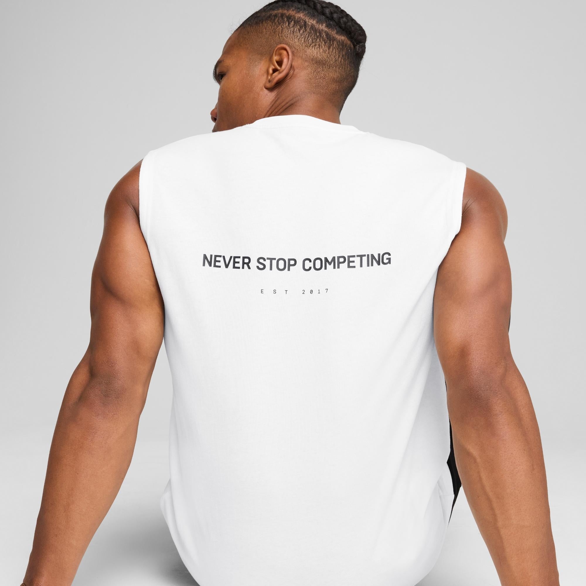 UNISEX CUTOFF TANK - black - S | HYROX Shop Official