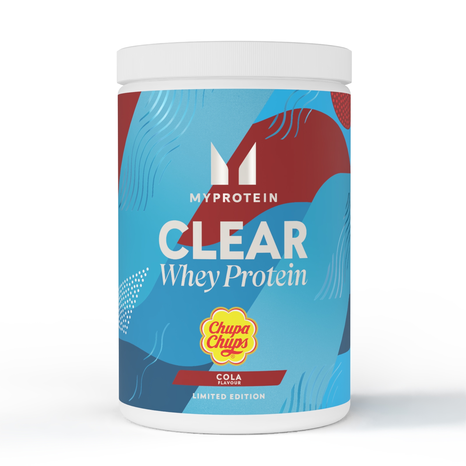 Proteína Clear Whey x Chupa Chups Cola