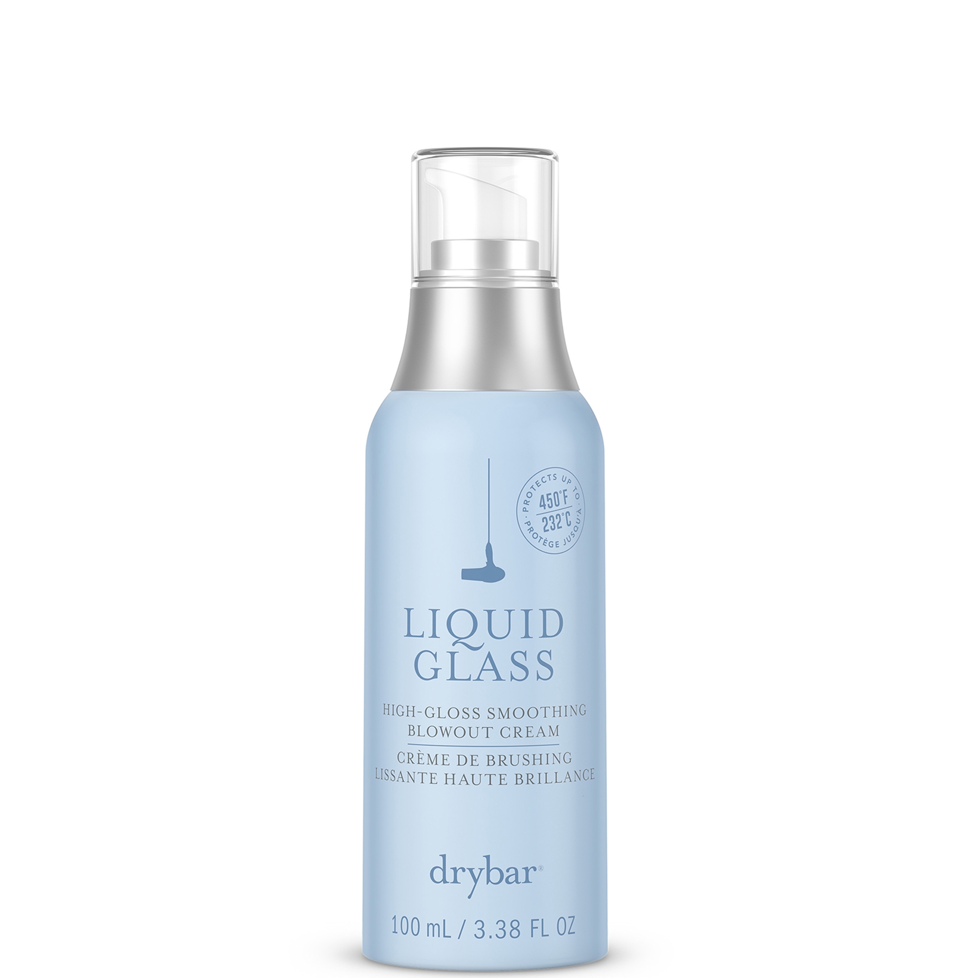 cult Drybar Liquid Glass High Gloss Smoothing Blowout Cream 100ml