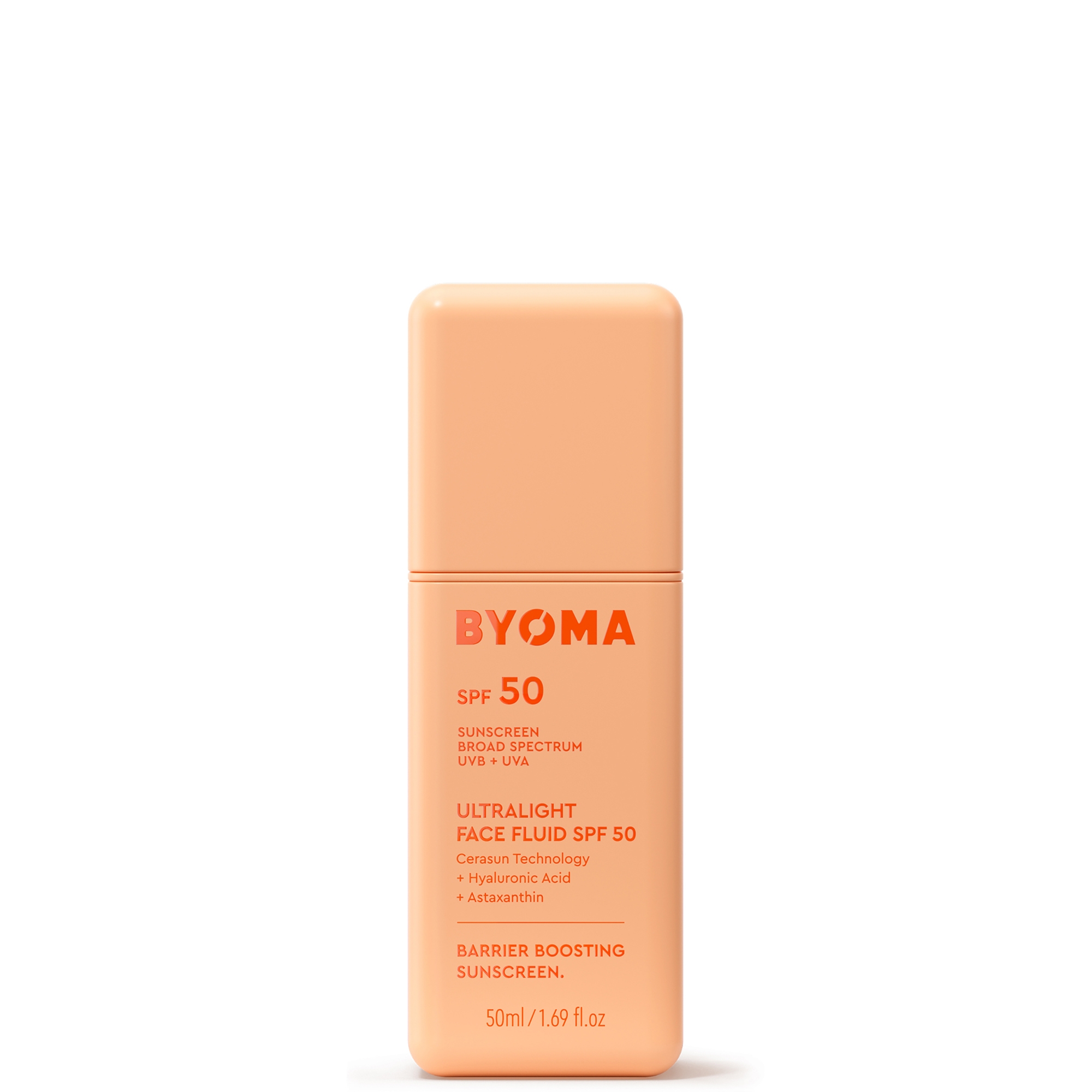 cult Byoma Ultralight Face Fluid SPF 50 50ml
