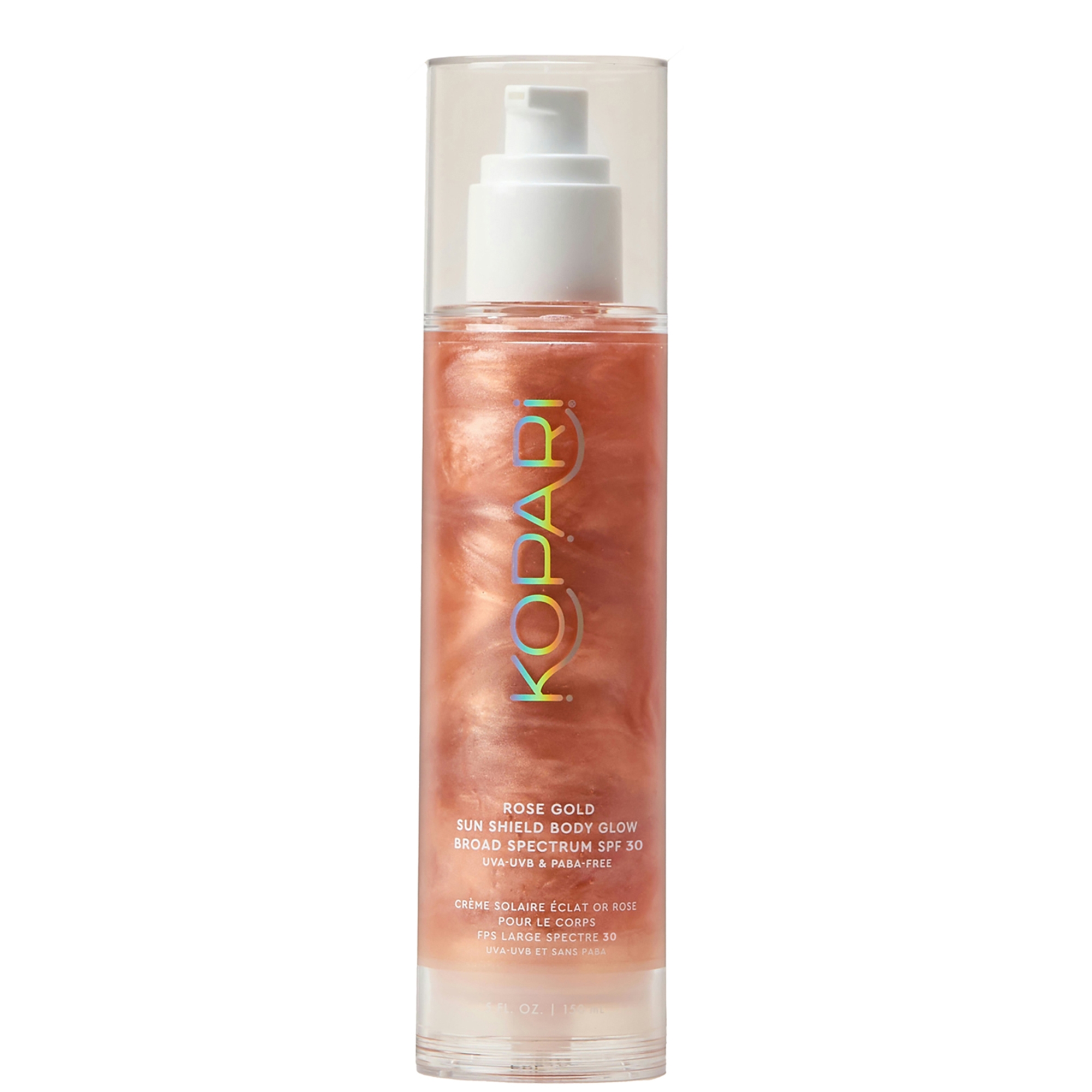cult Kopari Beauty Rose Gold Sun Shield SPF30 150ml