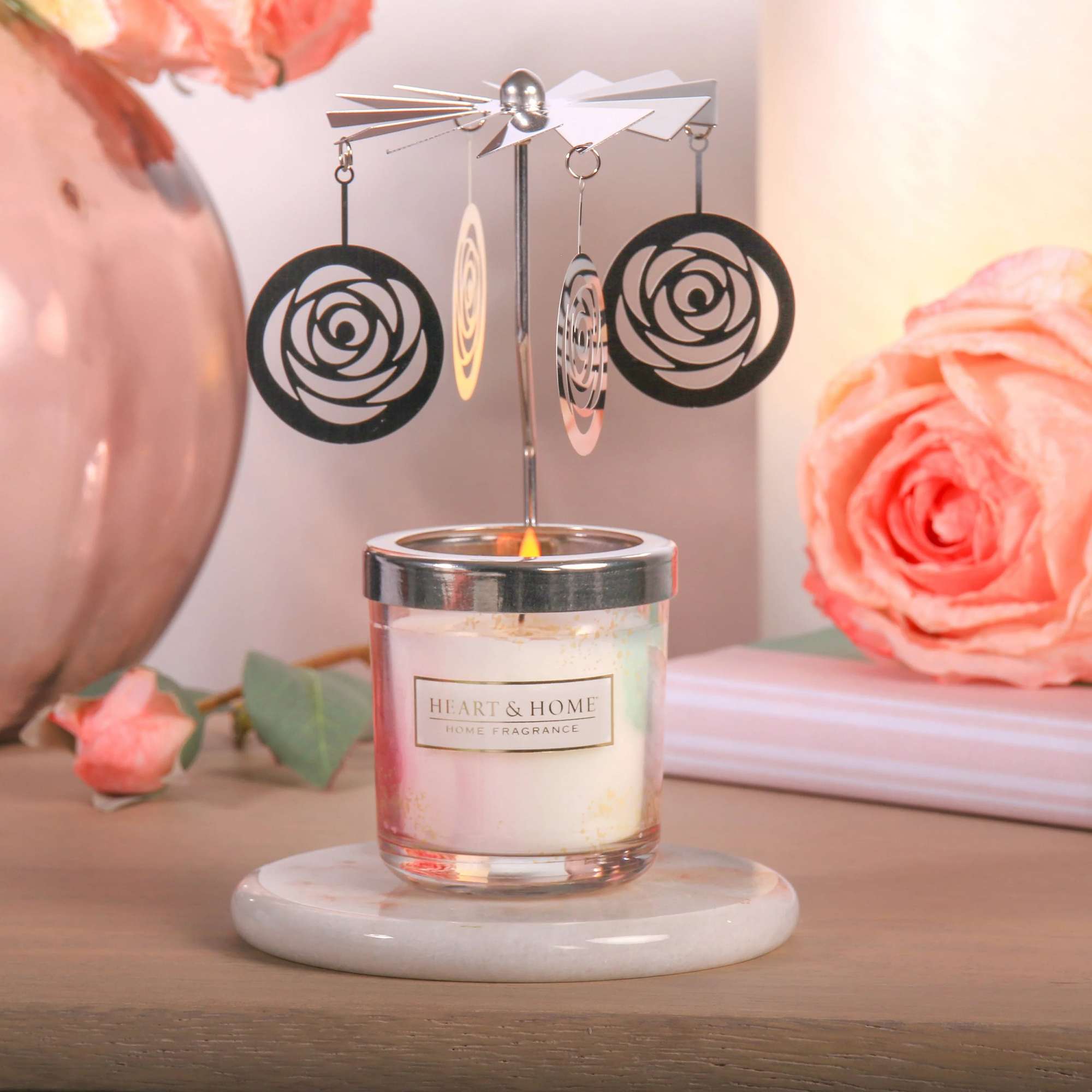 Heart & Home Duftdiffusor Winter Berry Frost – 70 Ml, Mit Schwarzen Schilfrohren, Bis Zu 12 Wochen Duft