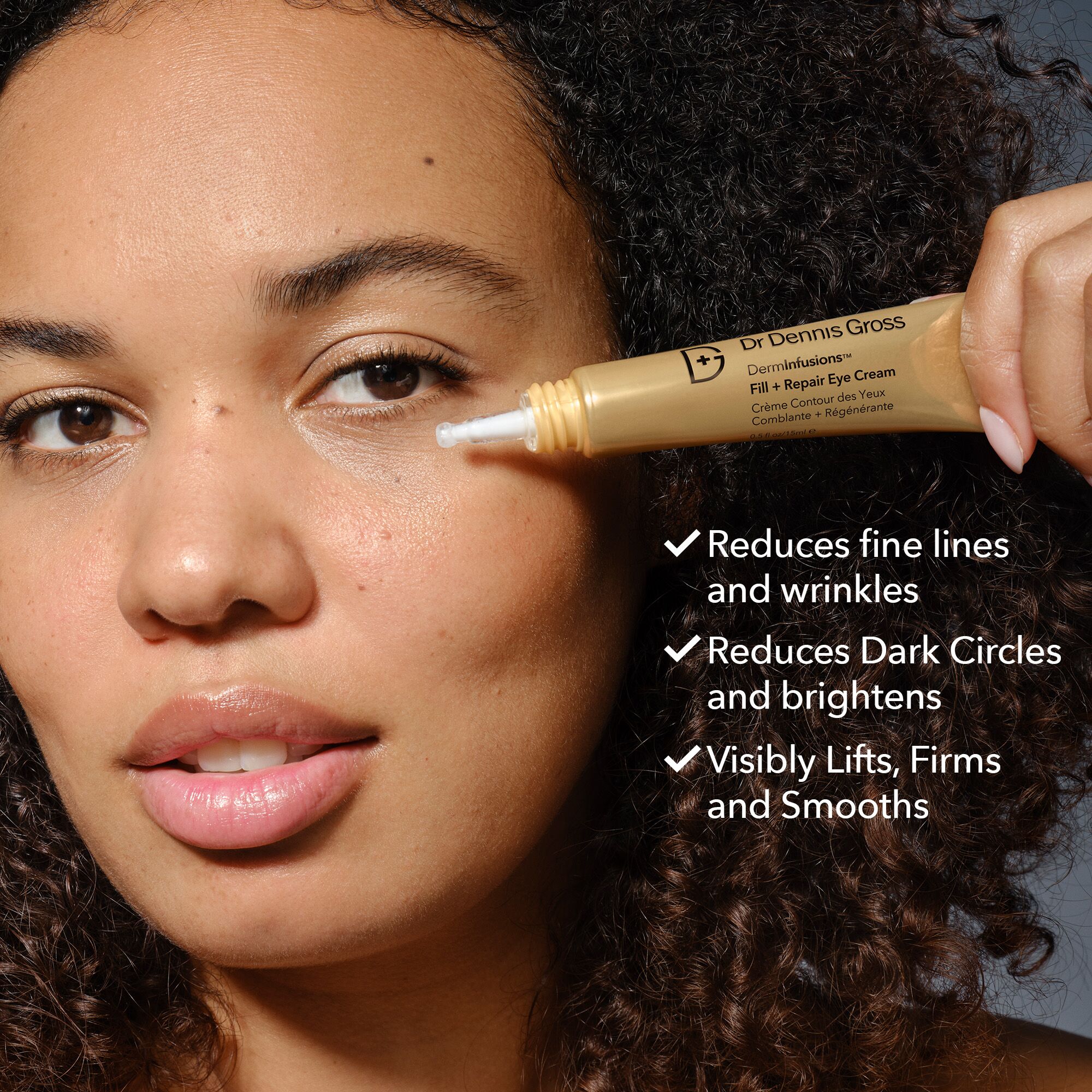 Dr Dennis Gross Skincare DermInfusions Fill + Repair Eye Cream
