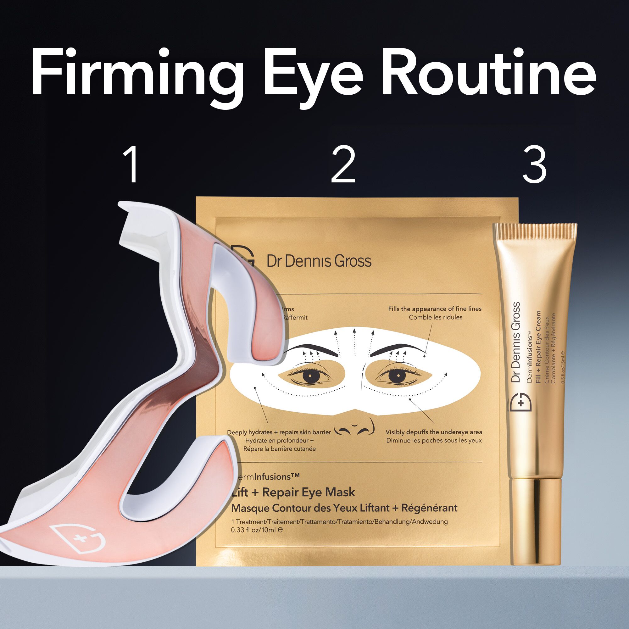 Dr Dennis Gross Skincare DermInfusions Fill + Repair Eye Cream