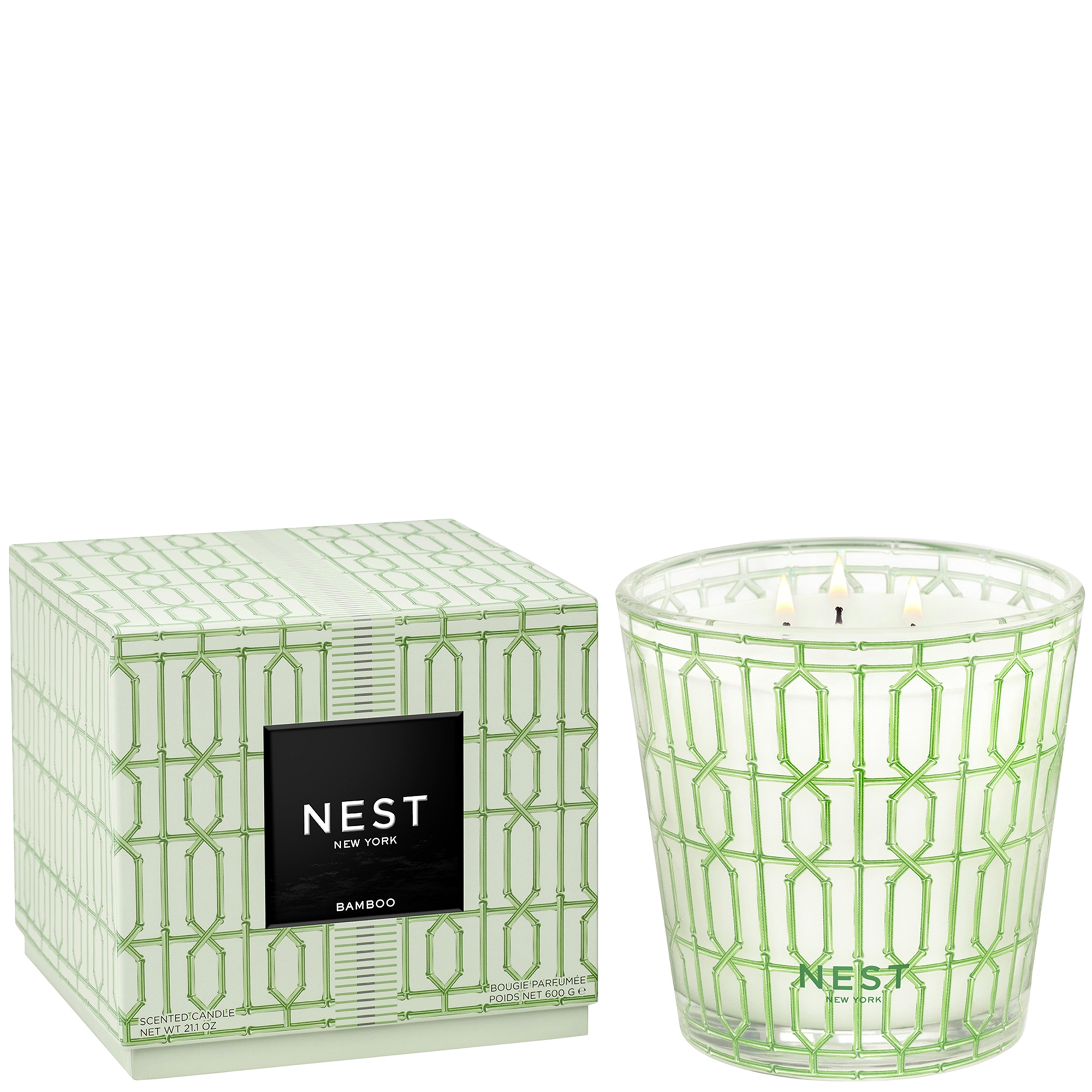 cult NEST New York Bamboo Specialty 3-Wick 600g