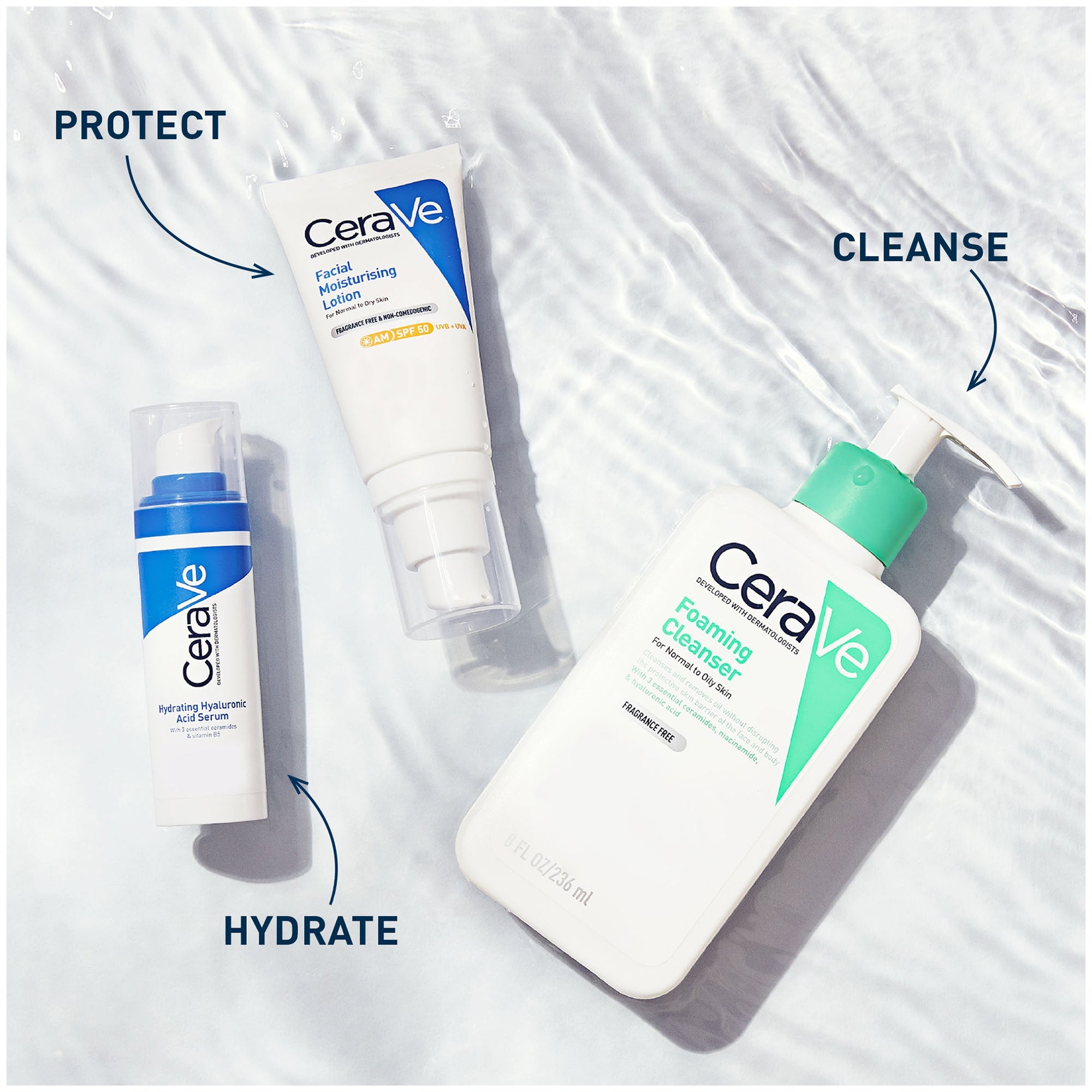 CeraVe Travel Size Foaming Cleanser for Oily Skin 88ml | Cult Beauty