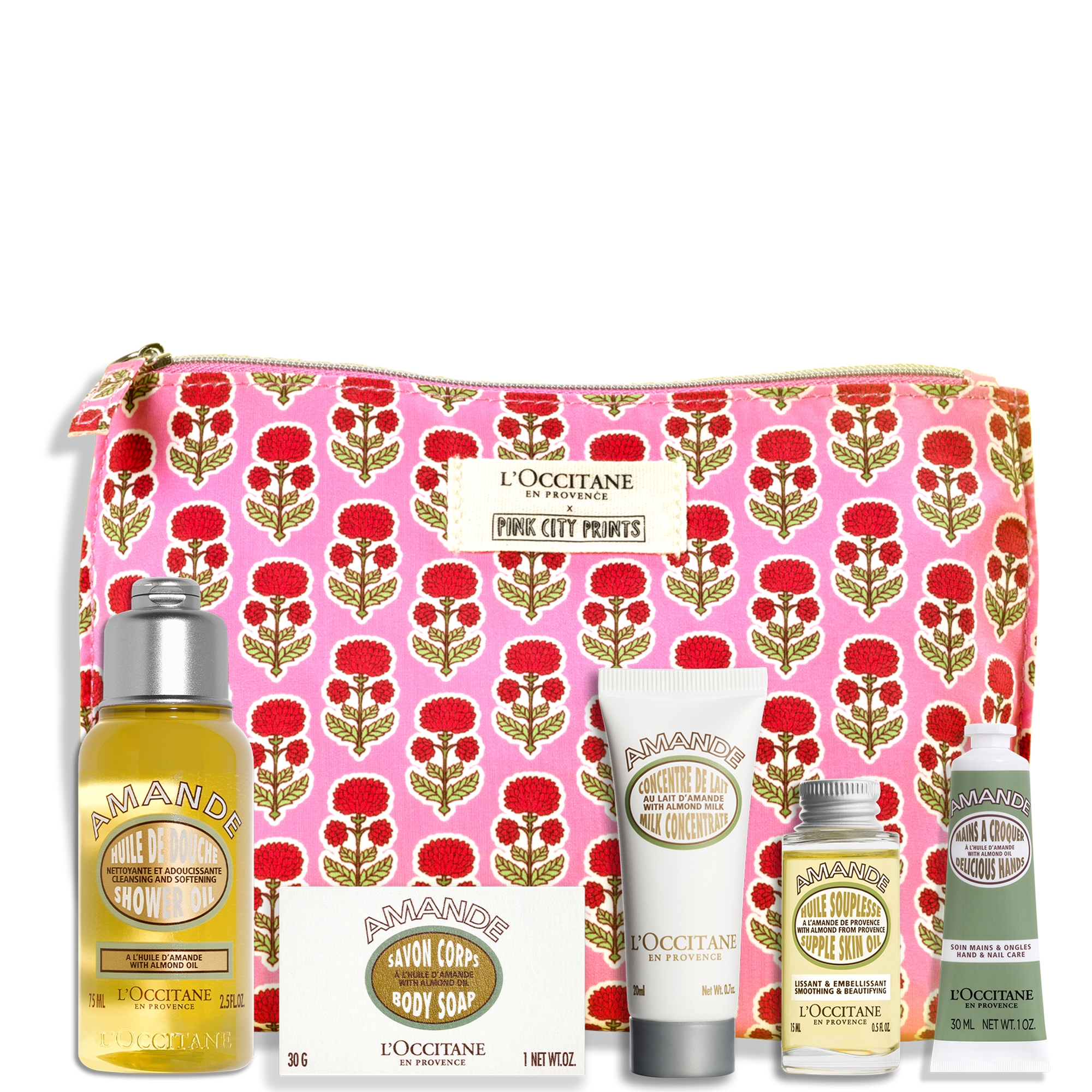 L'Occitane Almond Travel Collection | LOOKFANTASTIC