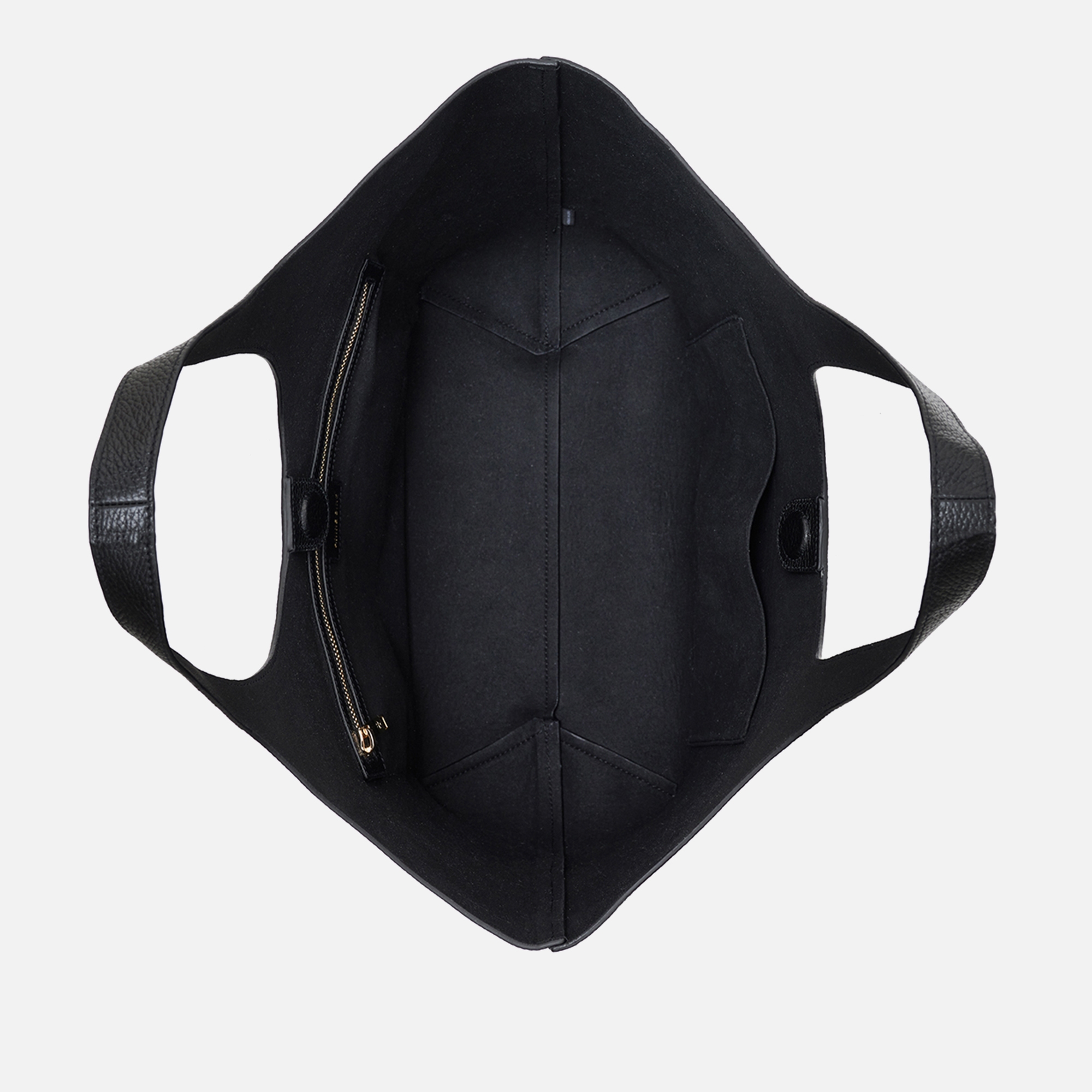 トートバッグ Lili Shopper Bag - ANINE BING - Leather - Black Anine Bing Sac Lili Tote – Noir Grainé