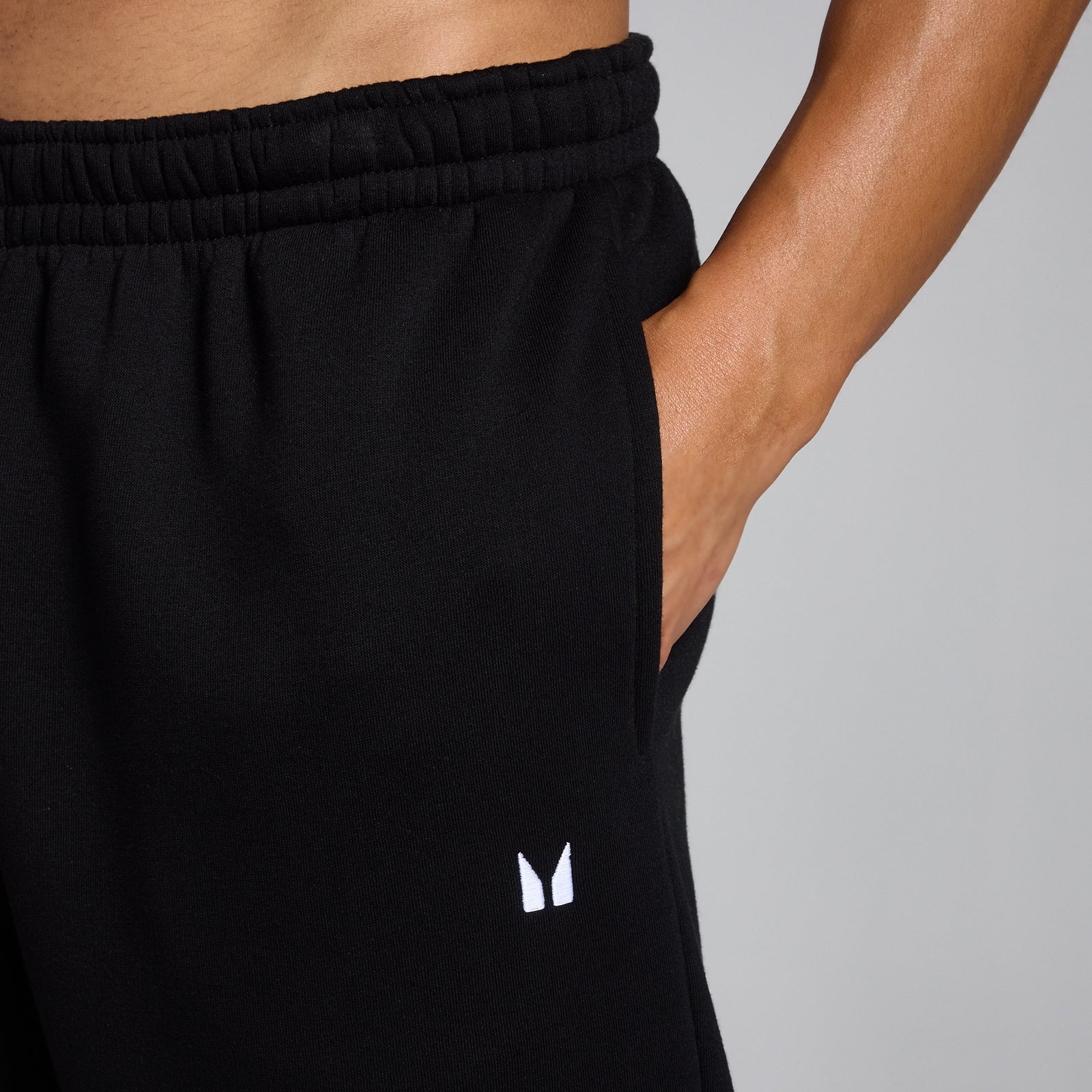 Baggy Lange Wijde Been Joggingbroek voor Mannen Effen Kleur Actieve