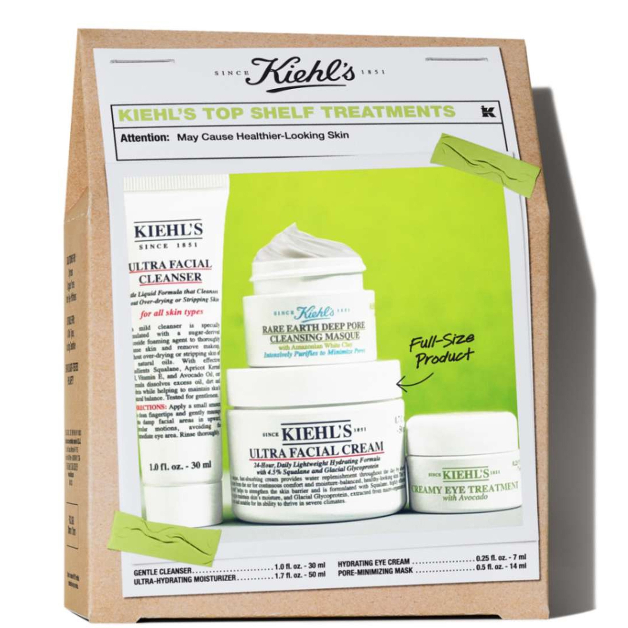 Kiehl's Since 1851 Top Shelf Treatments Set (Worth £62.00