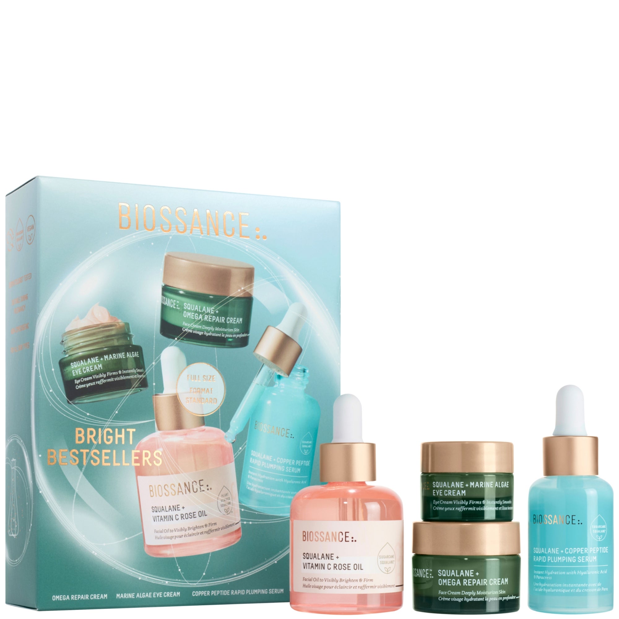 Biossance Bright BestSellers Set (Worth £134) | LOOKFANTASTIC