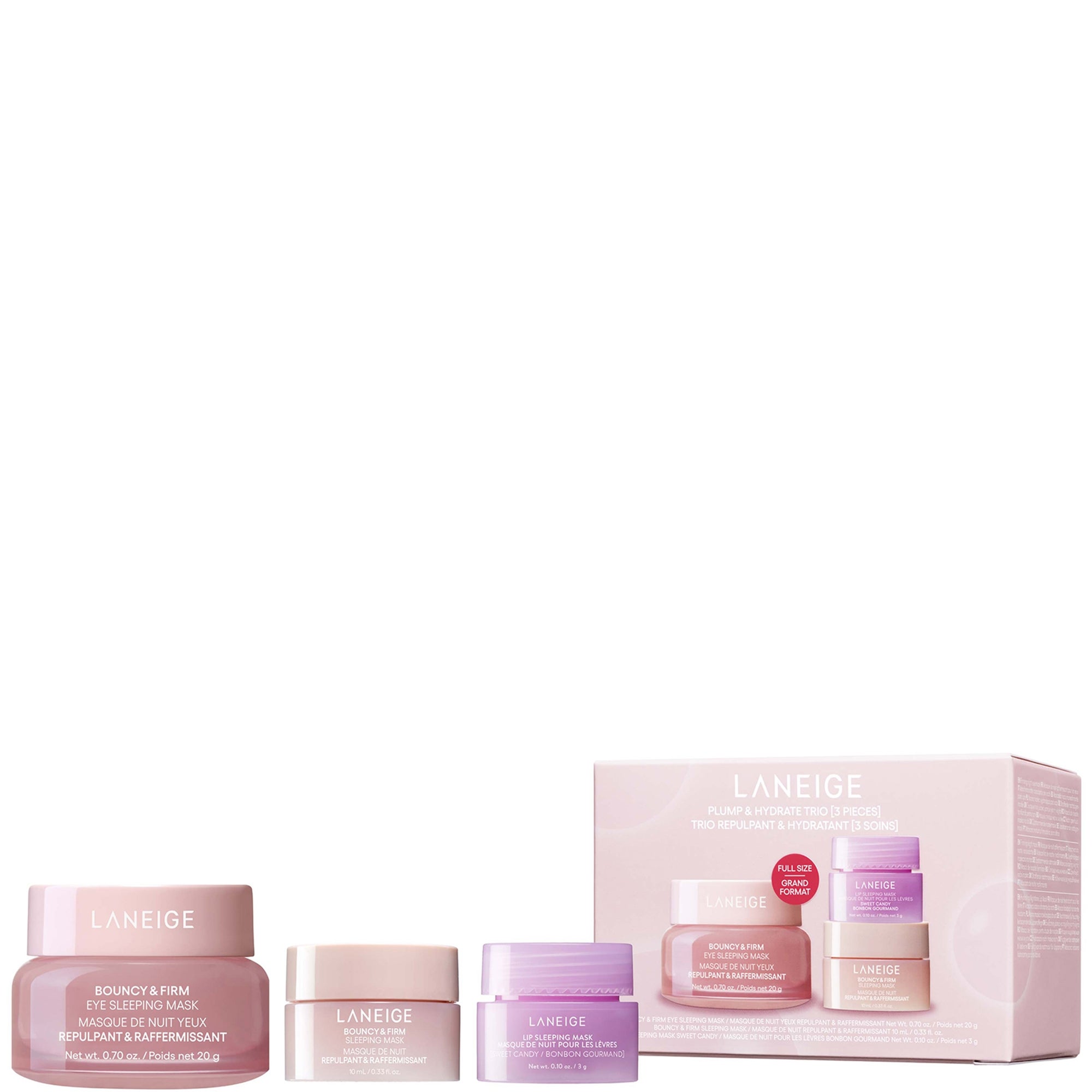 LANEIGE Plump & Hydrate Trio Set 3 Pieces | Cult Beauty