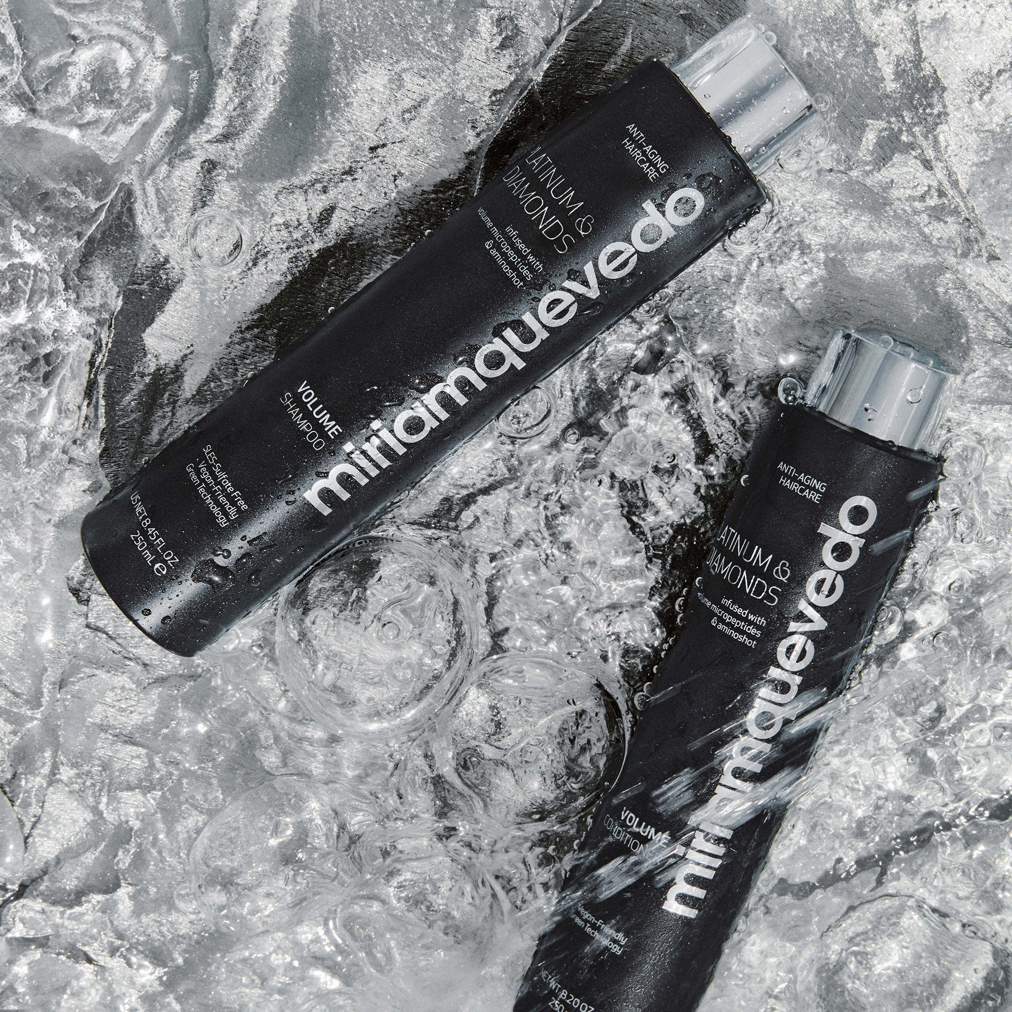 Miriam Quevedo Platinum & Diamonds Volume Shampoo, US NET 8.45 FL