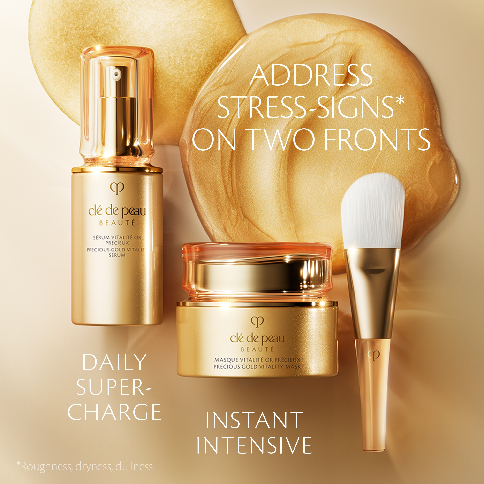 Clé de Peau Beauté Precious Gold Vitality Serum 119ml | Cult Beauty