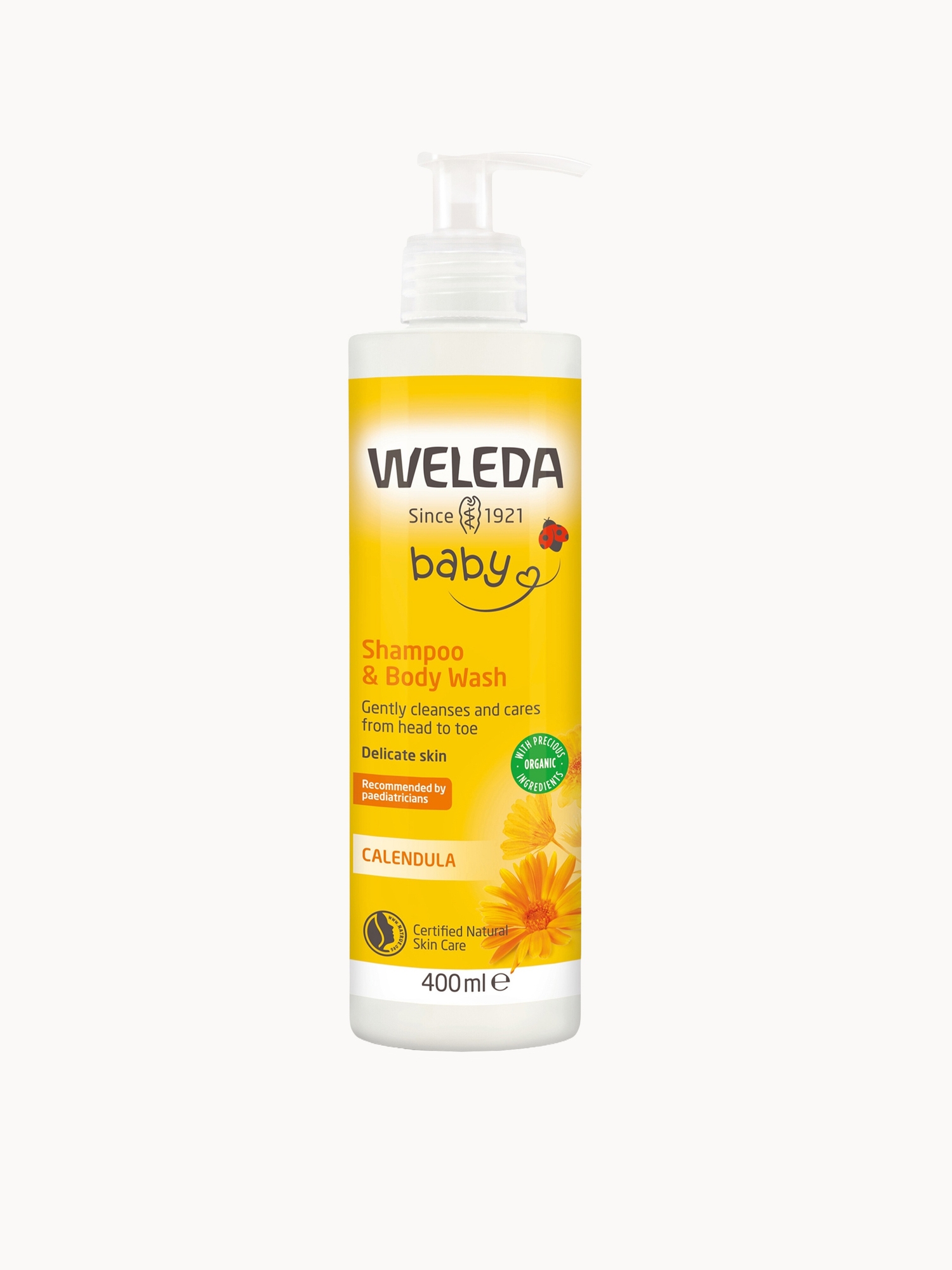 Weleda: Weleda Calendula Shampoo and Bodywash 400ml