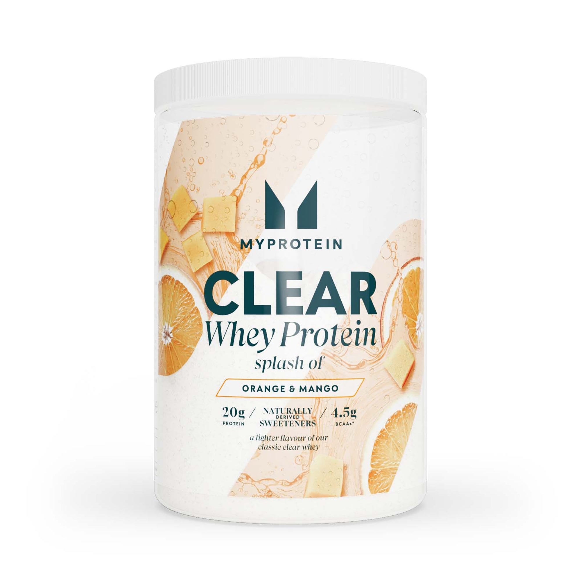 Clear Whey Isolate - 390G - 15portions - Orange & Mango - Splash