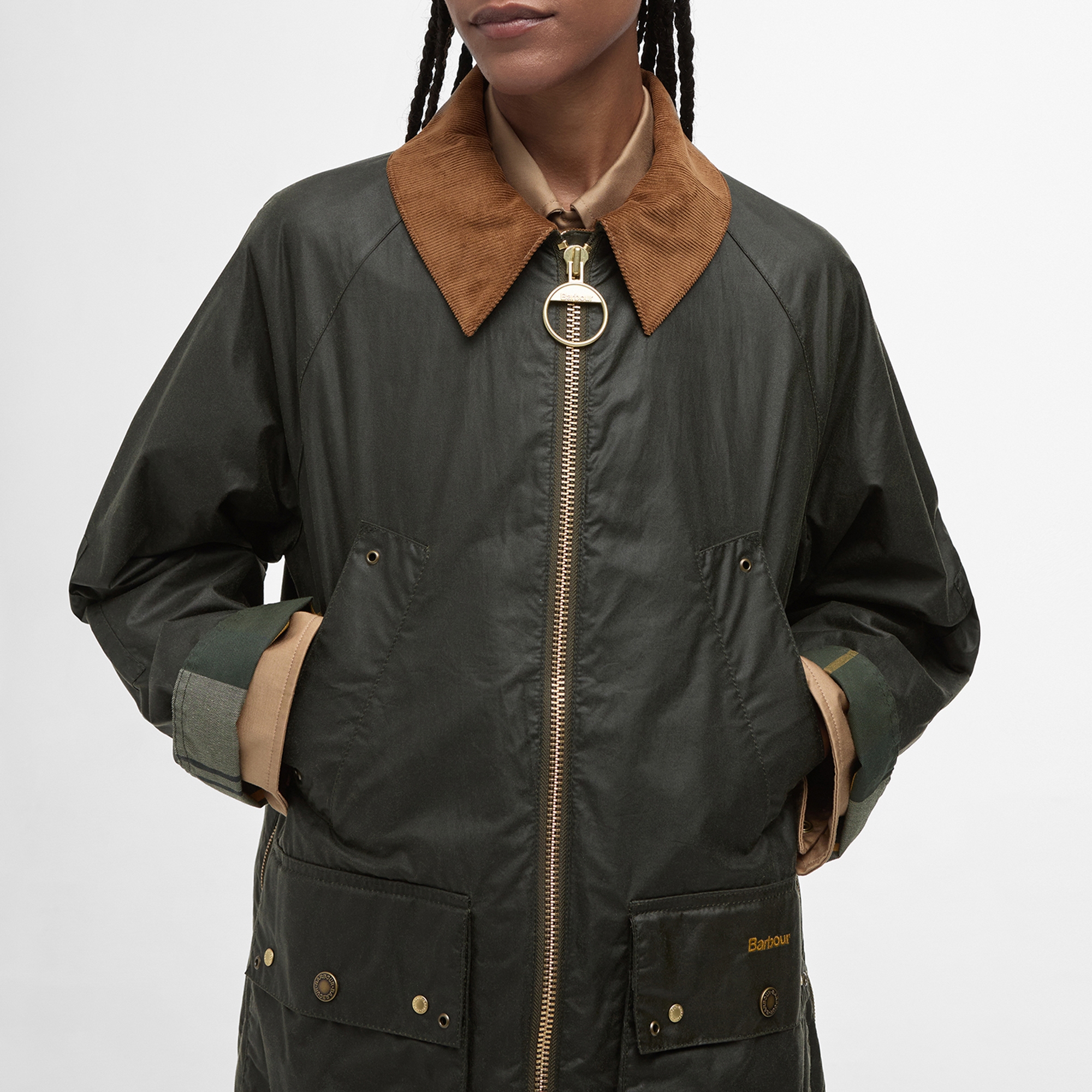 ジャケット Barbour Lynne Waxed Jacket 66808805_o?fmt=jpg&qlt=default