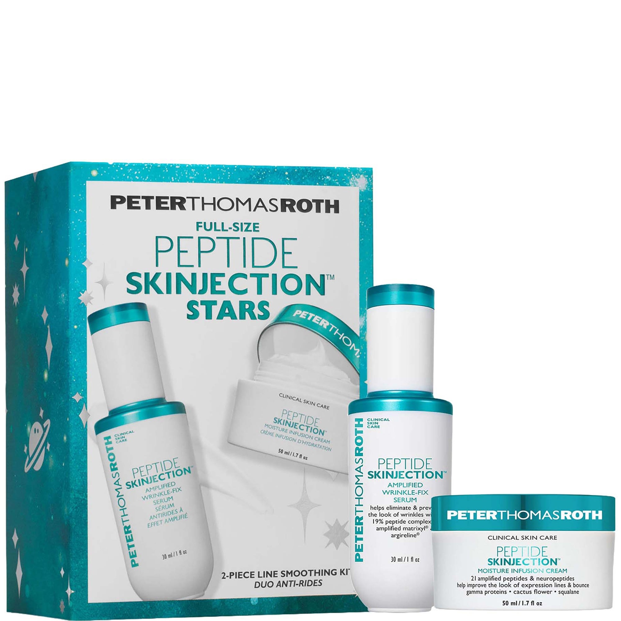 ミンタビセット　スーパージェクション Peter Thomas Roth Full-Size Peptide Skinjection™ Stars 2-Piece