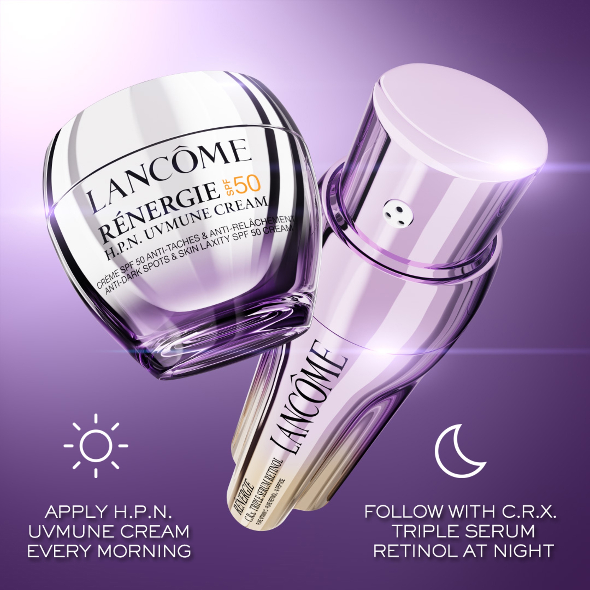 LANCOME RÉNERGIE ILLC TRIPLE SERUM 50mL Lancôme Rénergie H.C.F. Triple Serum - Hyaluronic Acid Serum