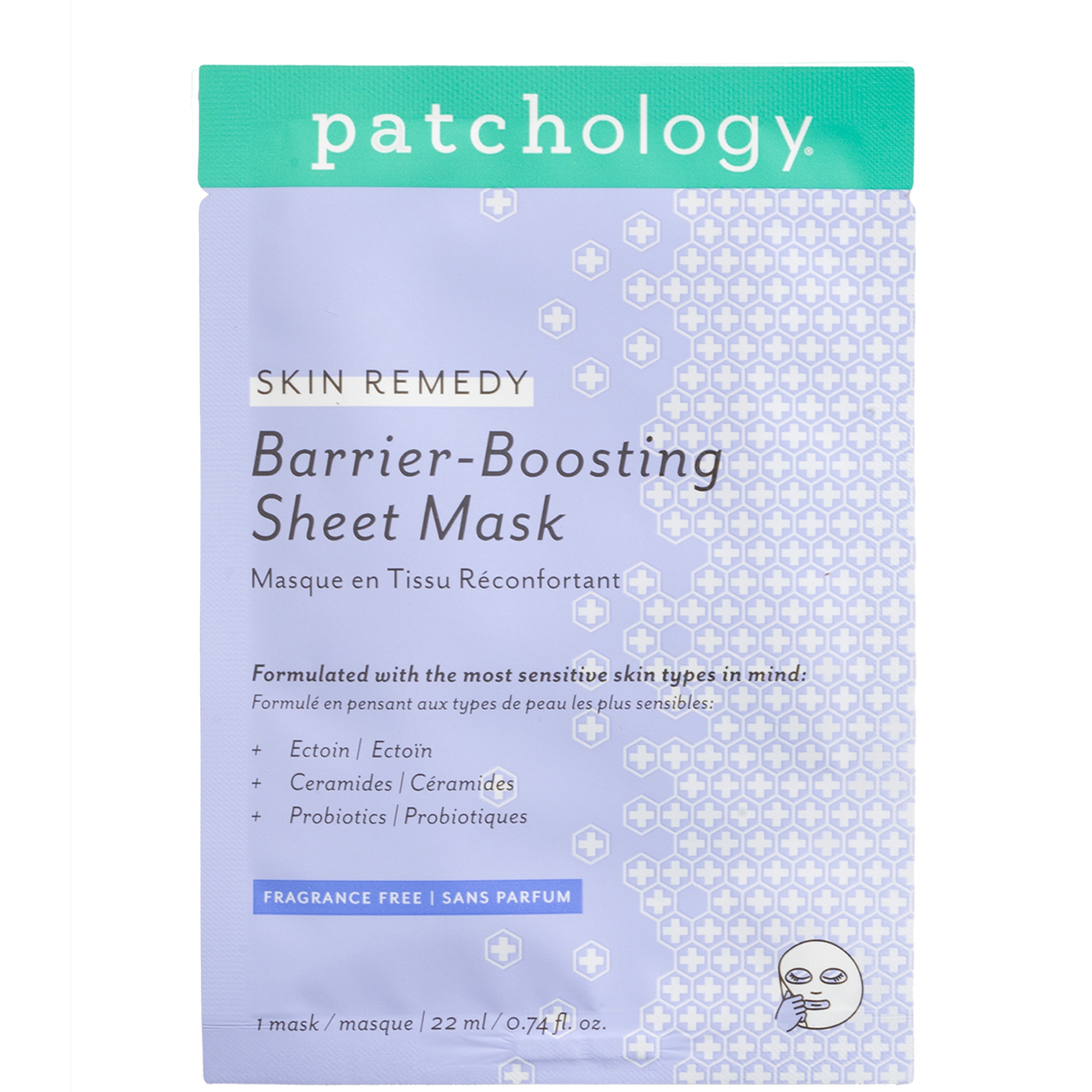 cult Patchology Skin Remedy Barrier-Boosting Sheet Mask - Single