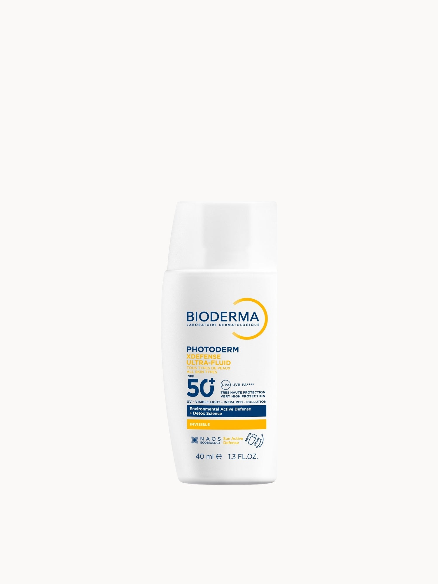 Bioderma XDefense Ultra Fluid SPF50+ Invisible Face Sunscreen for Protection Against Pollution 40ml