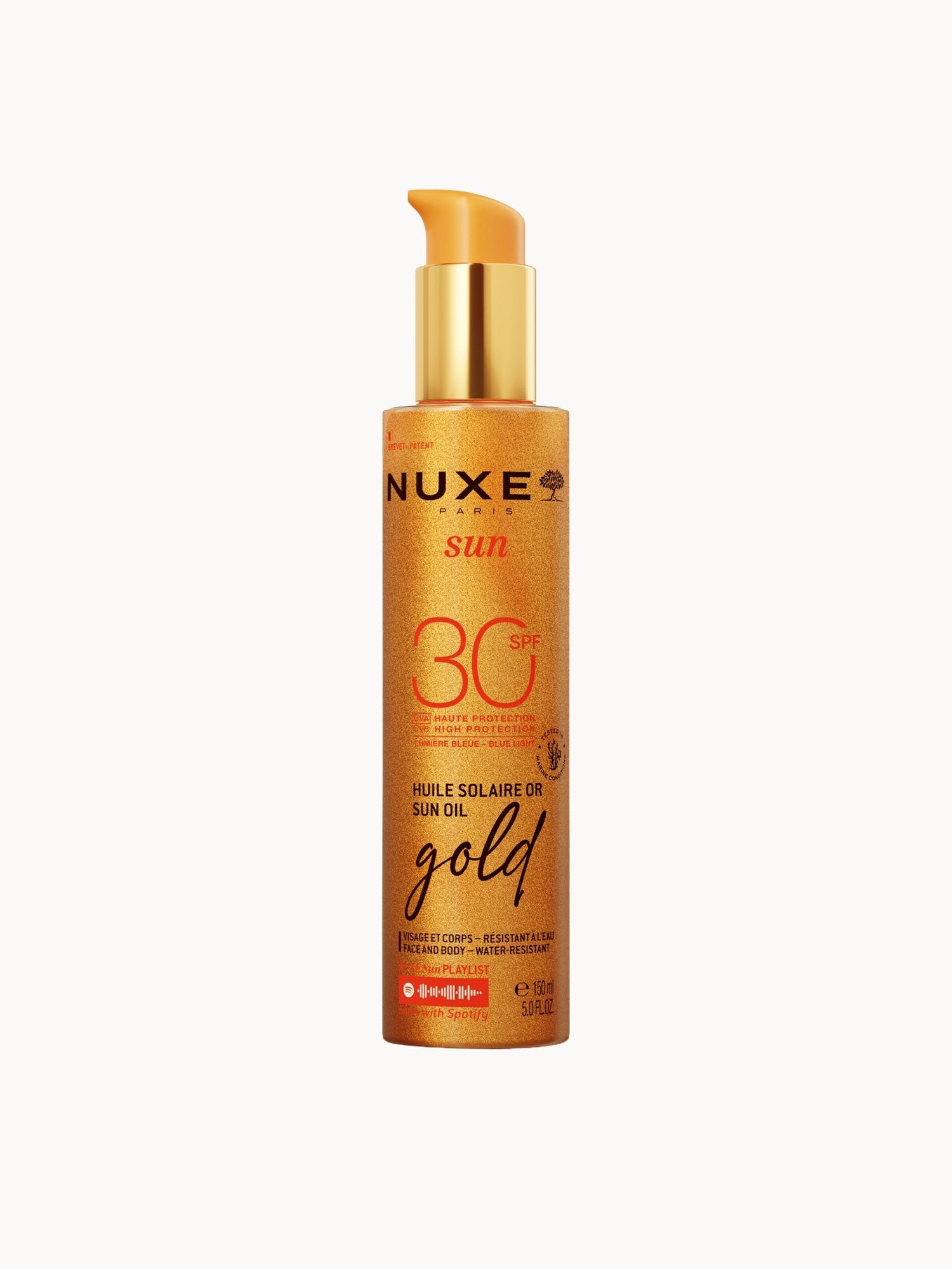 Nuxe Sun Oil Shimmering Gold SPF 30 150ml