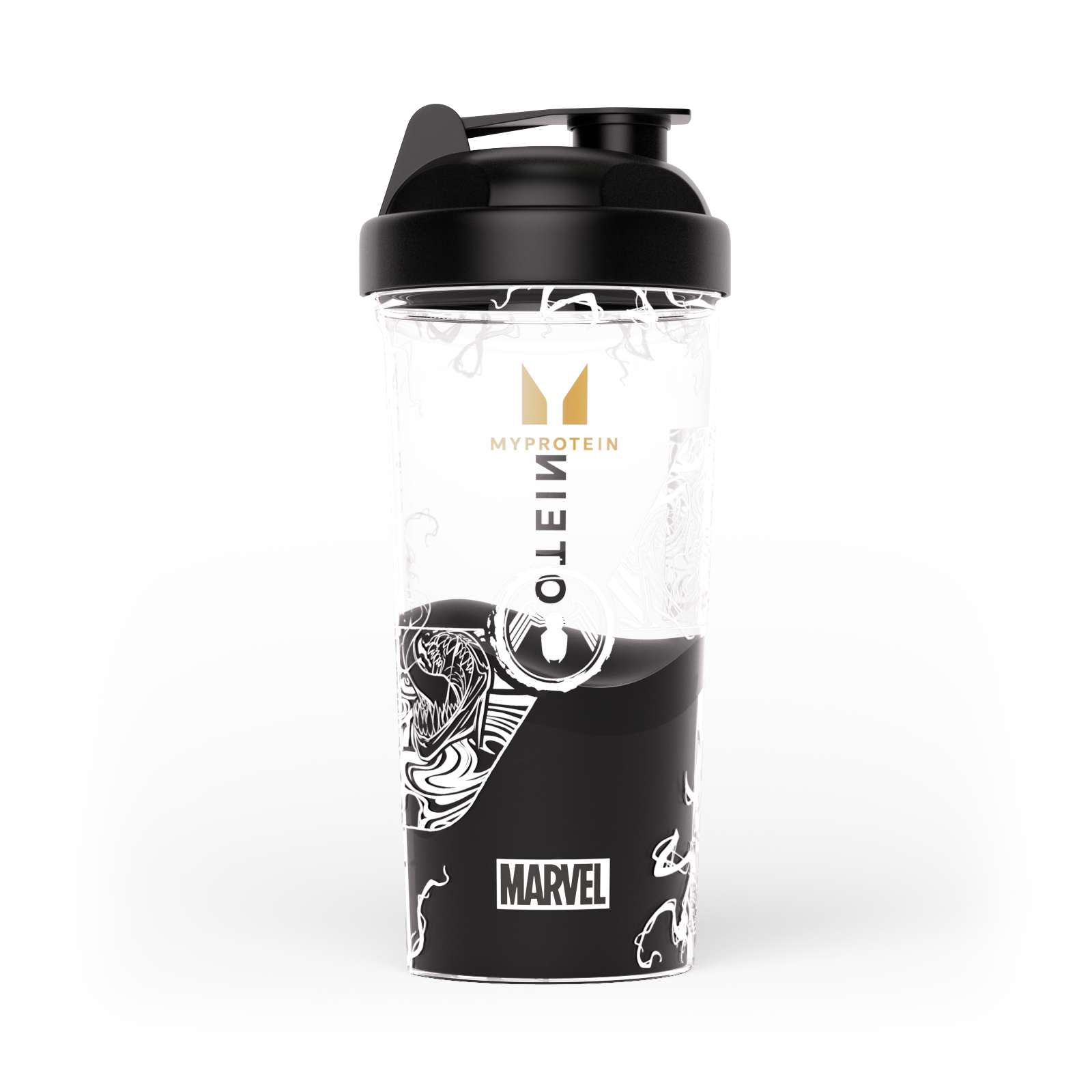 MARVEL ヴェノム プラスチック シェイカー | Myprotein