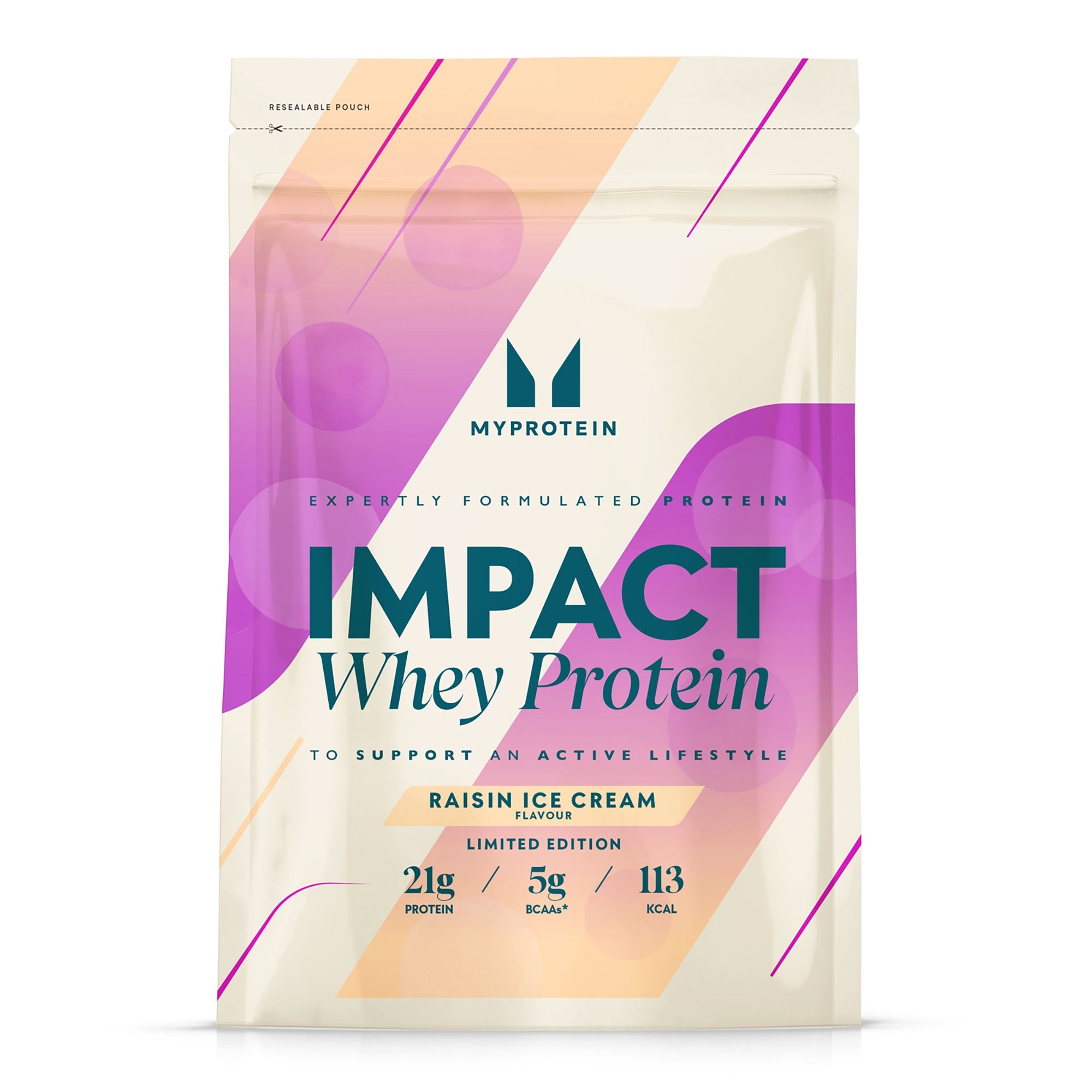 Impact ホエイ プロテイン - レーズンアイスクリーム | Myprotein