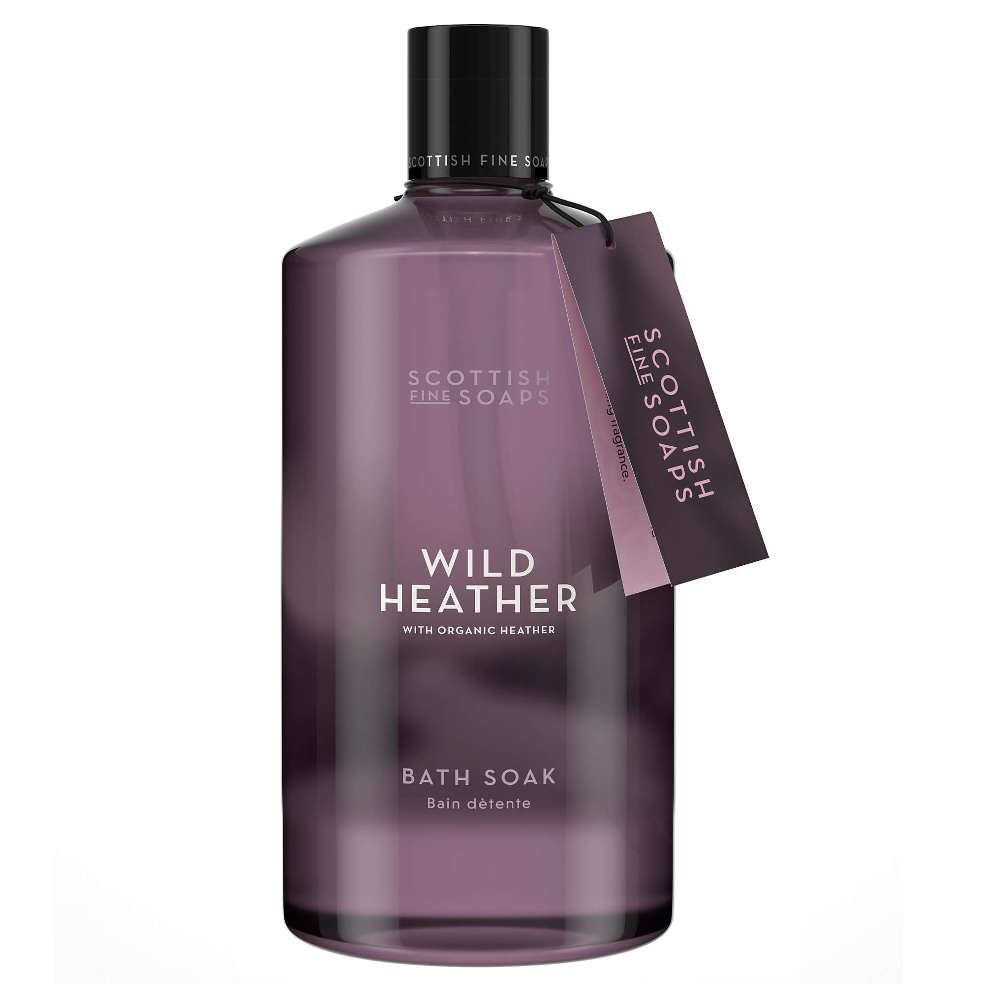 Scottish Fine Soaps Wild Heather Geschenkset | Duschgel, Körpercreme, Bade-Soak & Reinigungsbar | Verwöhnpaket