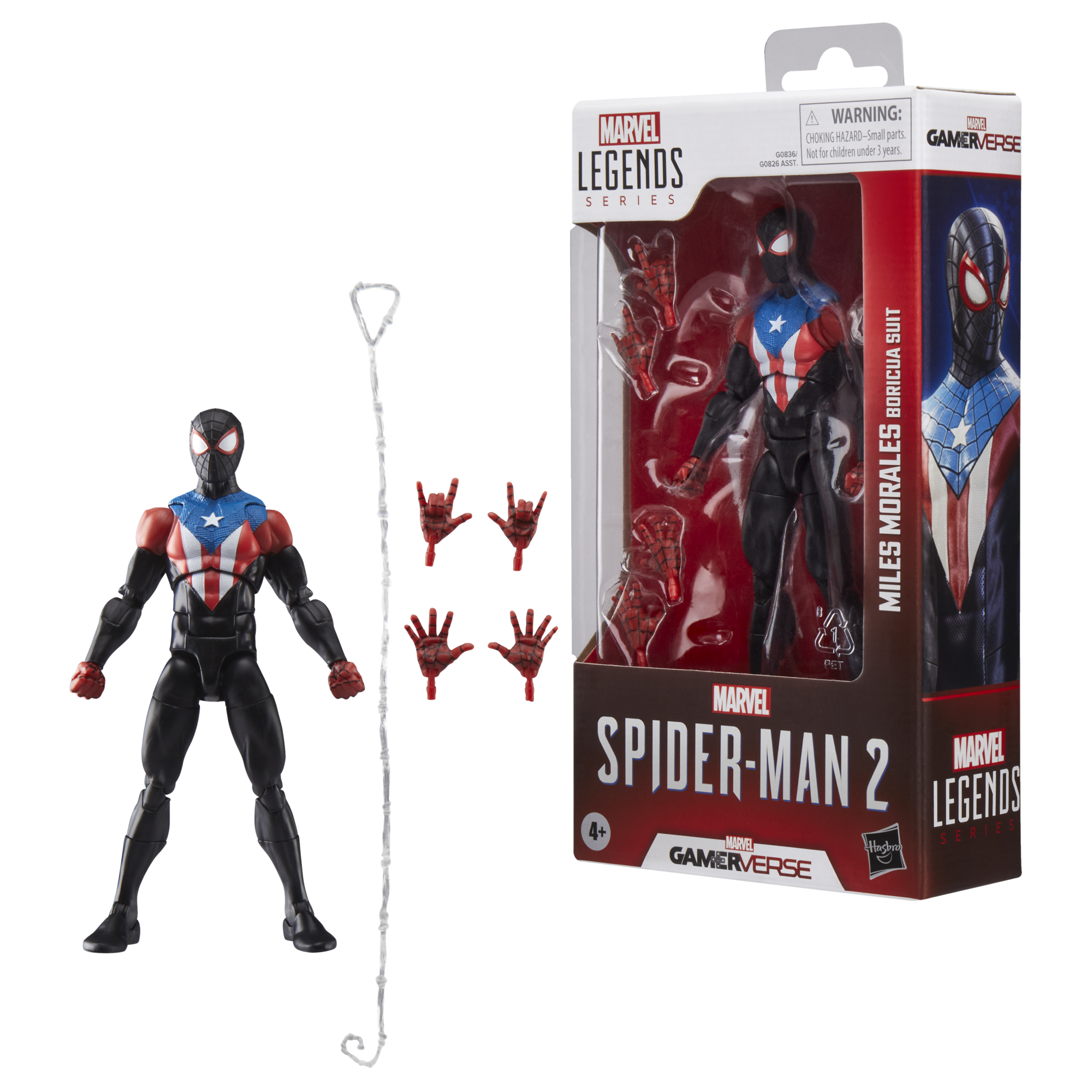 Hasbro Marvel Legends Series Gamerverse Miles Morales Brooklyn