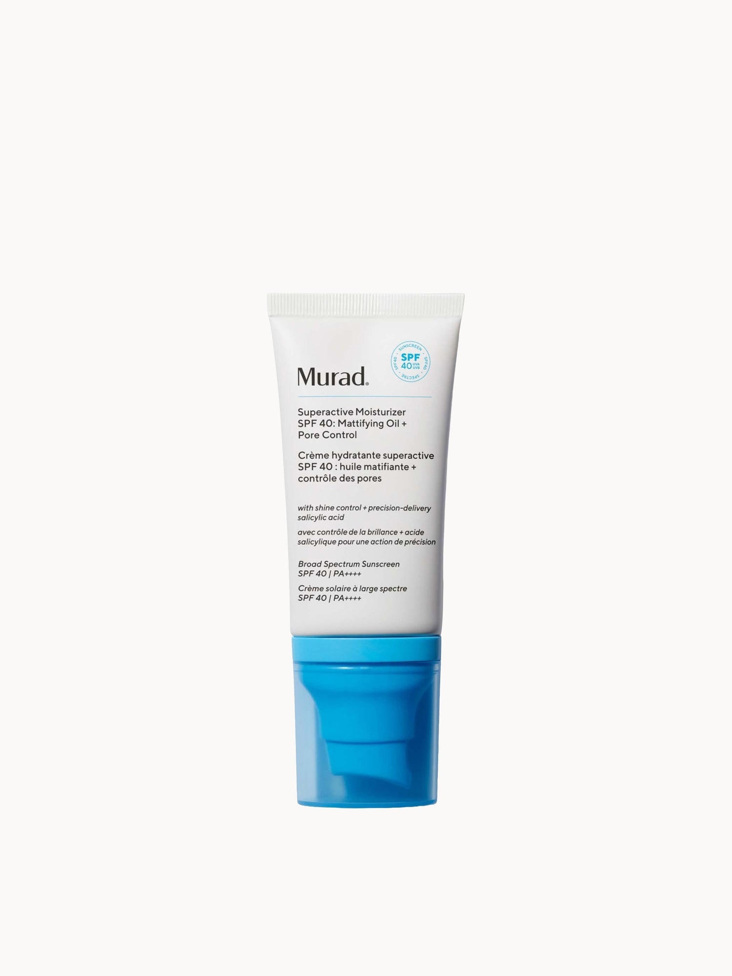 Murad Superactive Moisturiser SPF 40: Oil + Pore Control 50ml