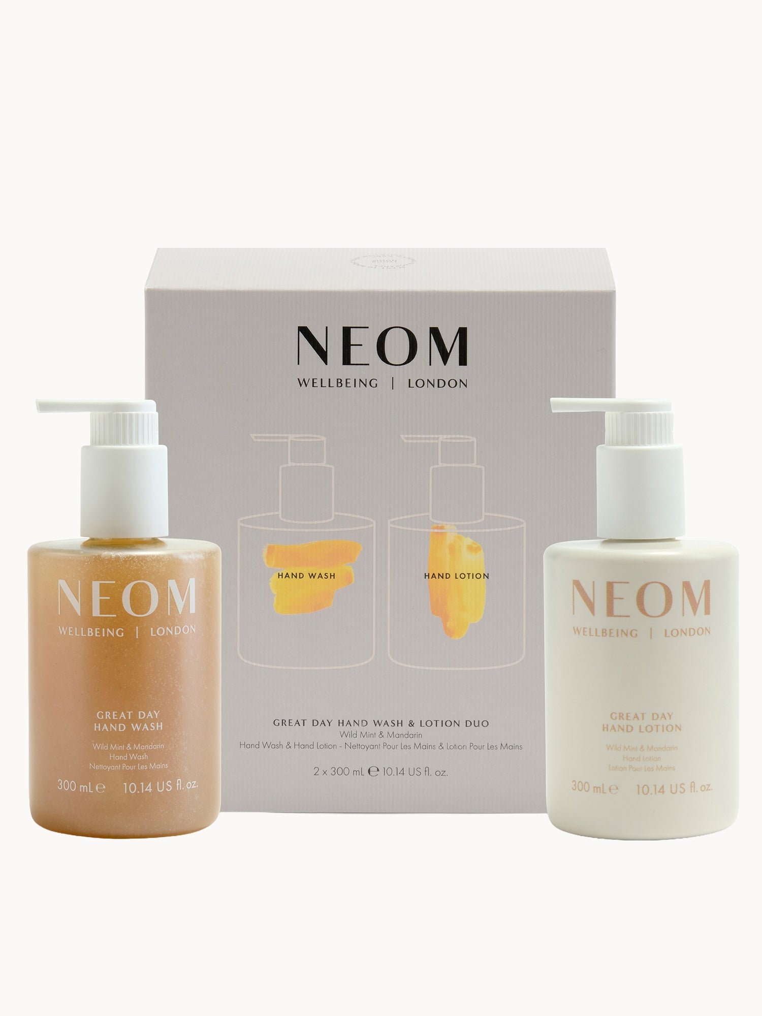 NEOM Great Day Hand Wash & Lotion Duo