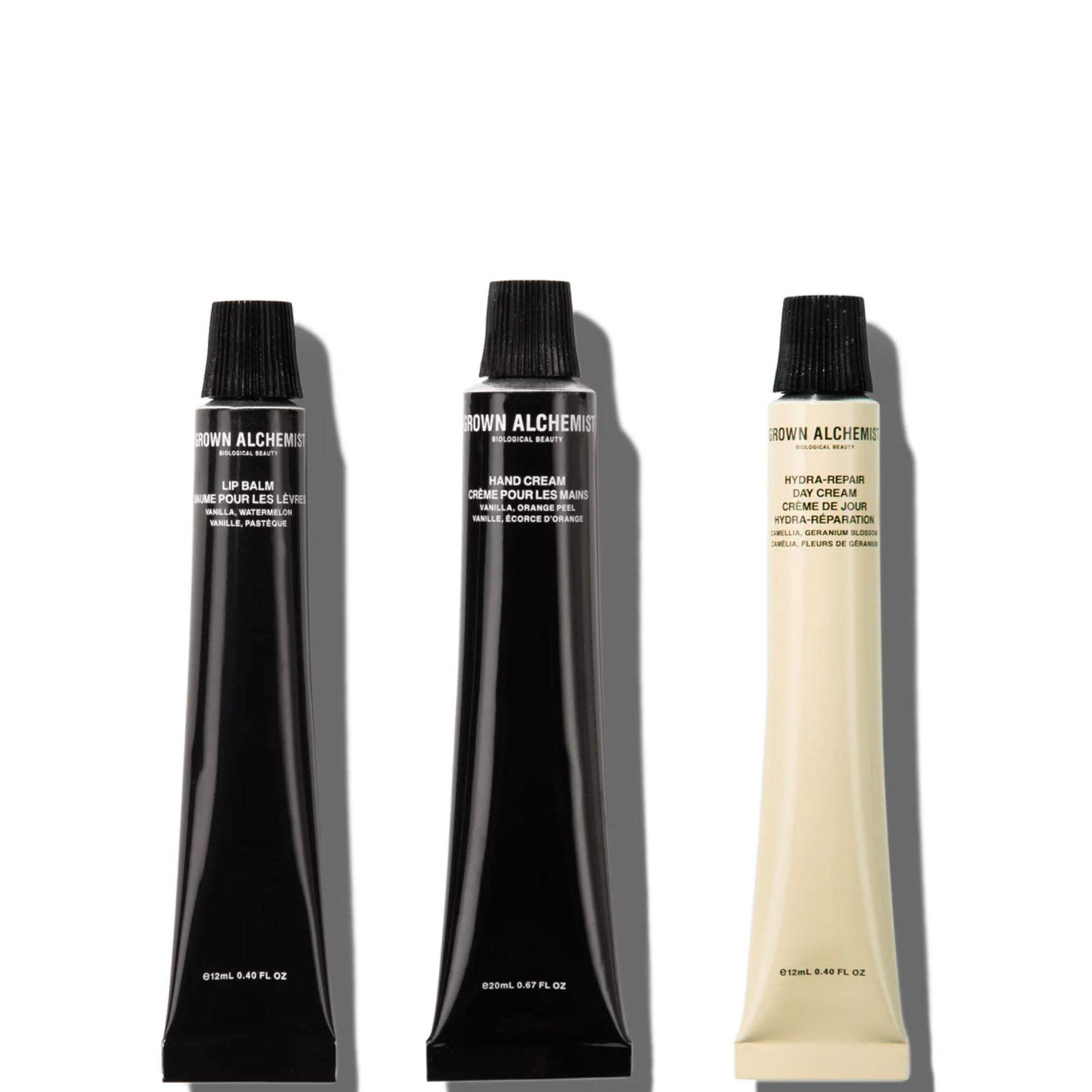 Grown Alchemist On-The-Go Essentials Kit Hero Hand, Lips + Face