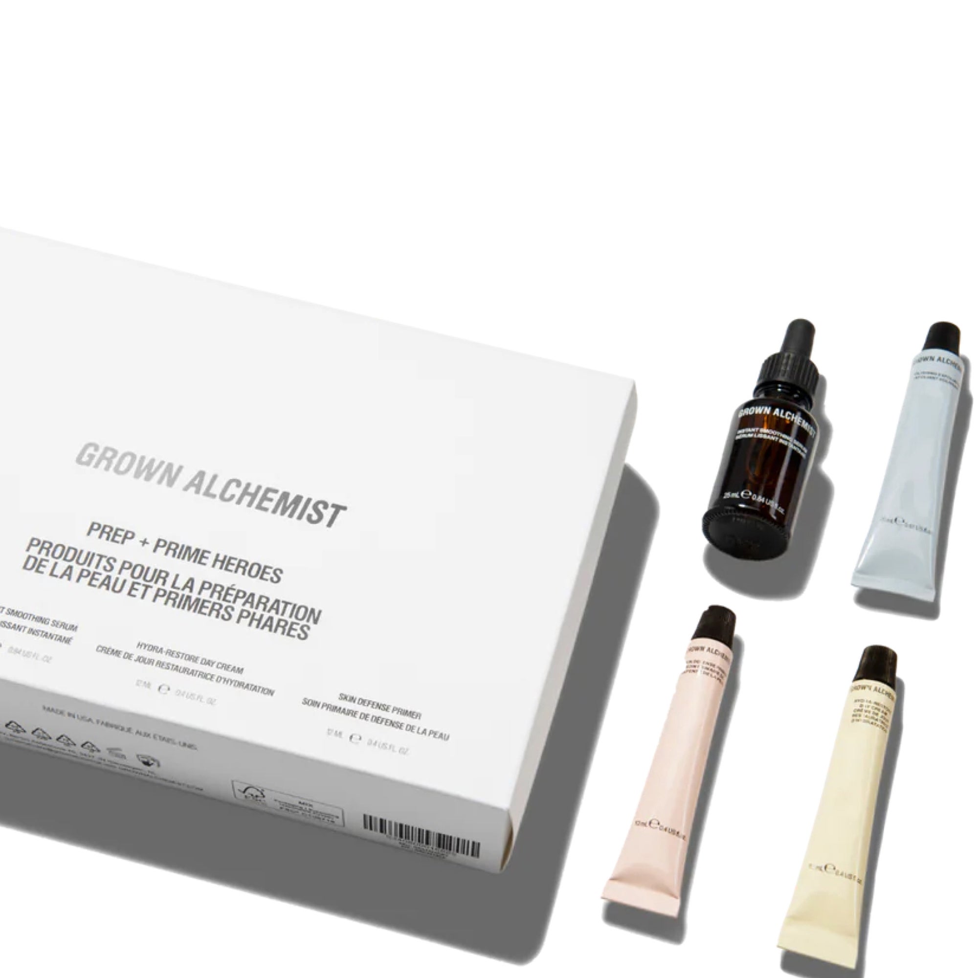 トライアルセット・サンプル GROWN ALCHEMIST PREP + PRIME HEROES Grown Alchemist Prep + Prime Heroes | Cult Beauty