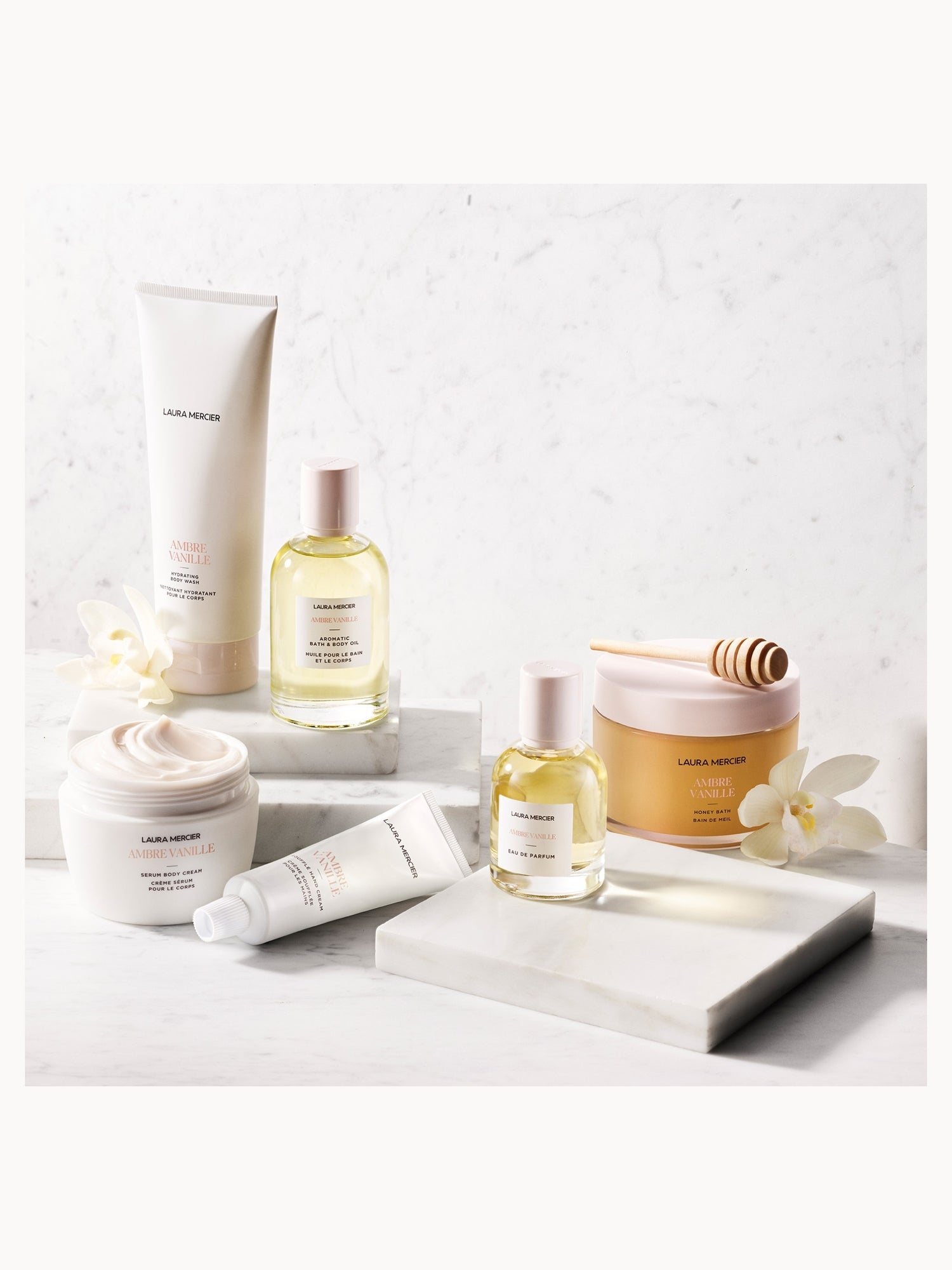 Laura Mercier Ambre Vanille Serum Body Cream 200ml | LOOKFANTASTIC