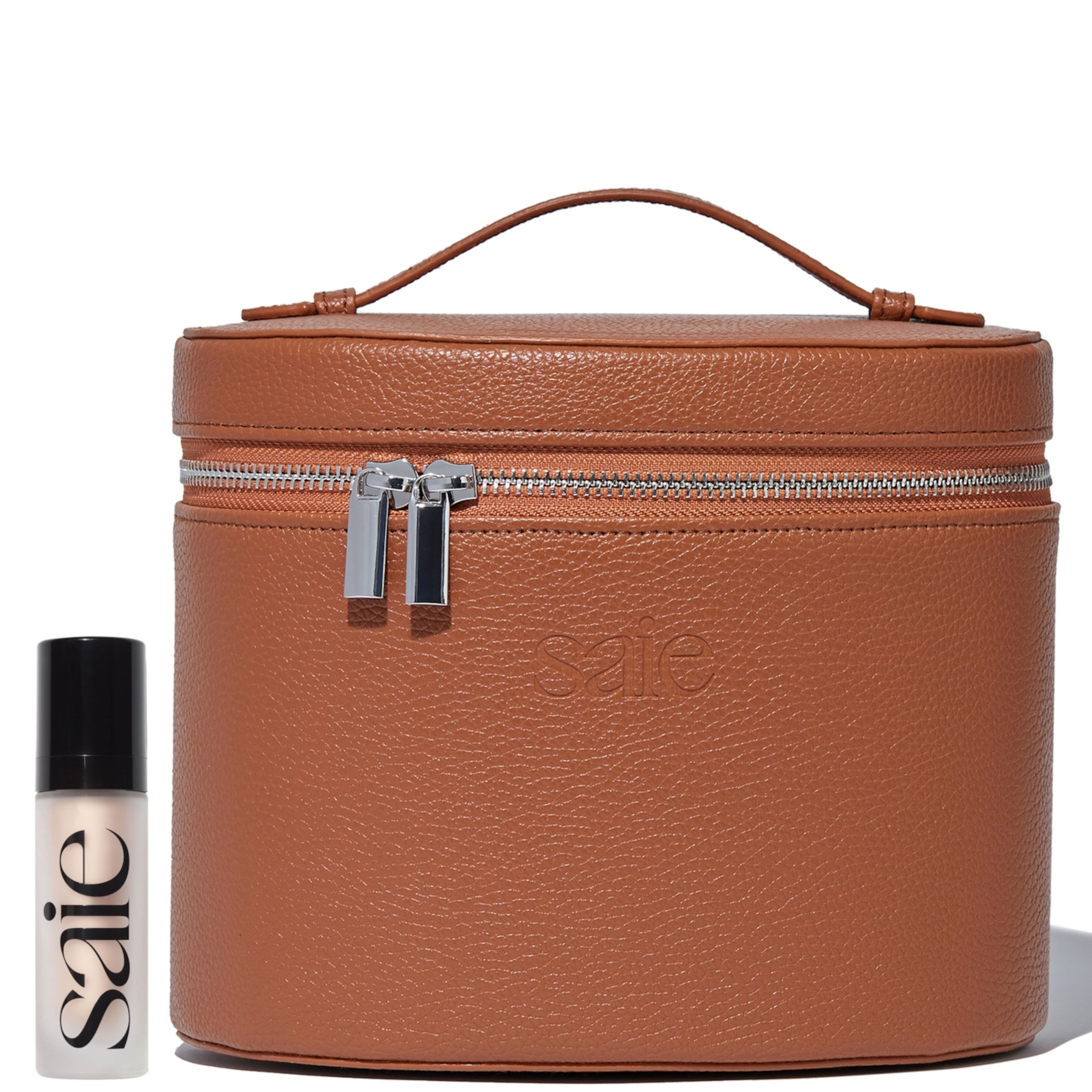 Saie Vanity Case & Glowy Super Gel: Various Shades | CultBeauty