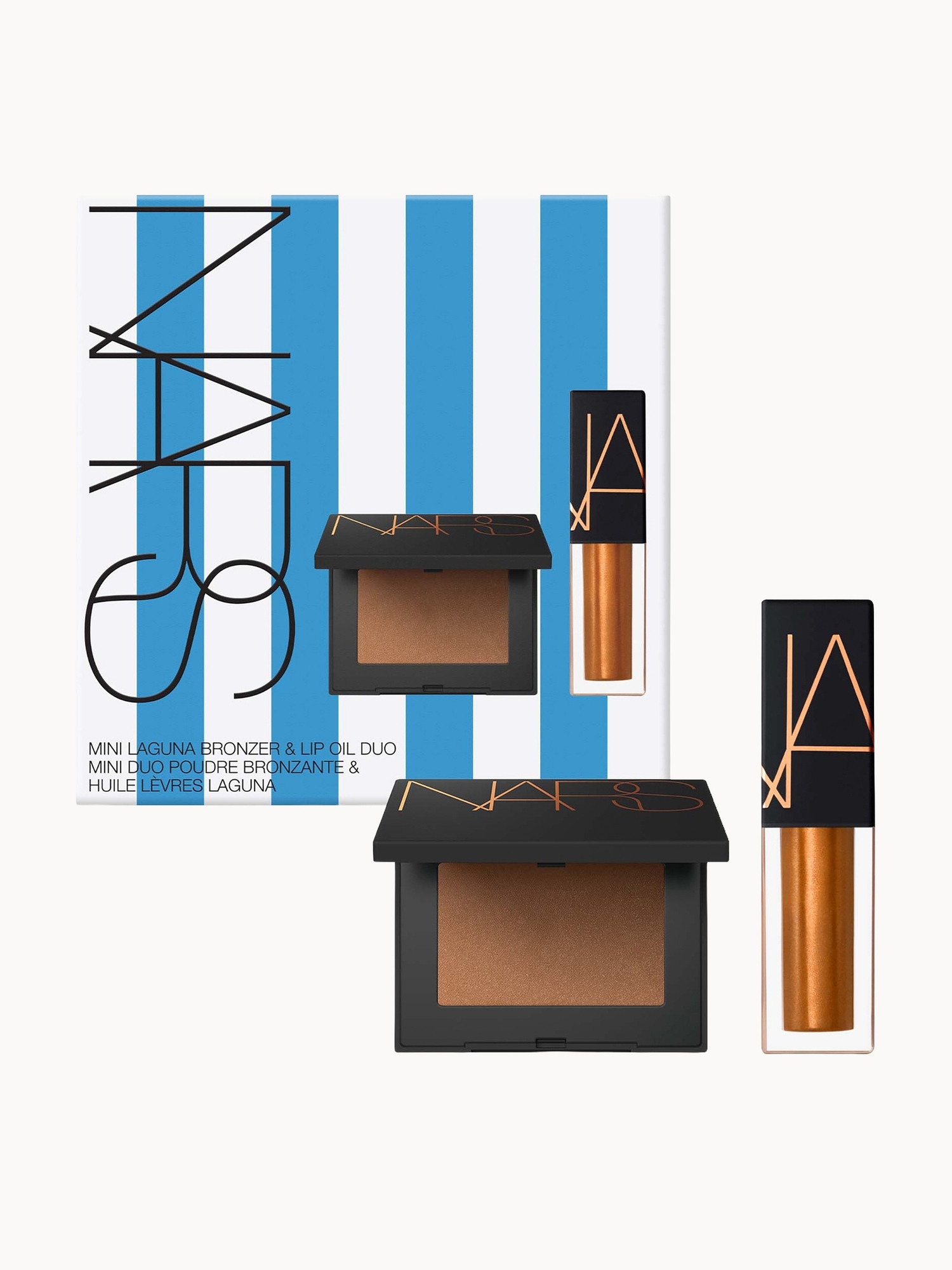NARS: NARS Mini Laguna Bronzer & Lip Oil Bundle