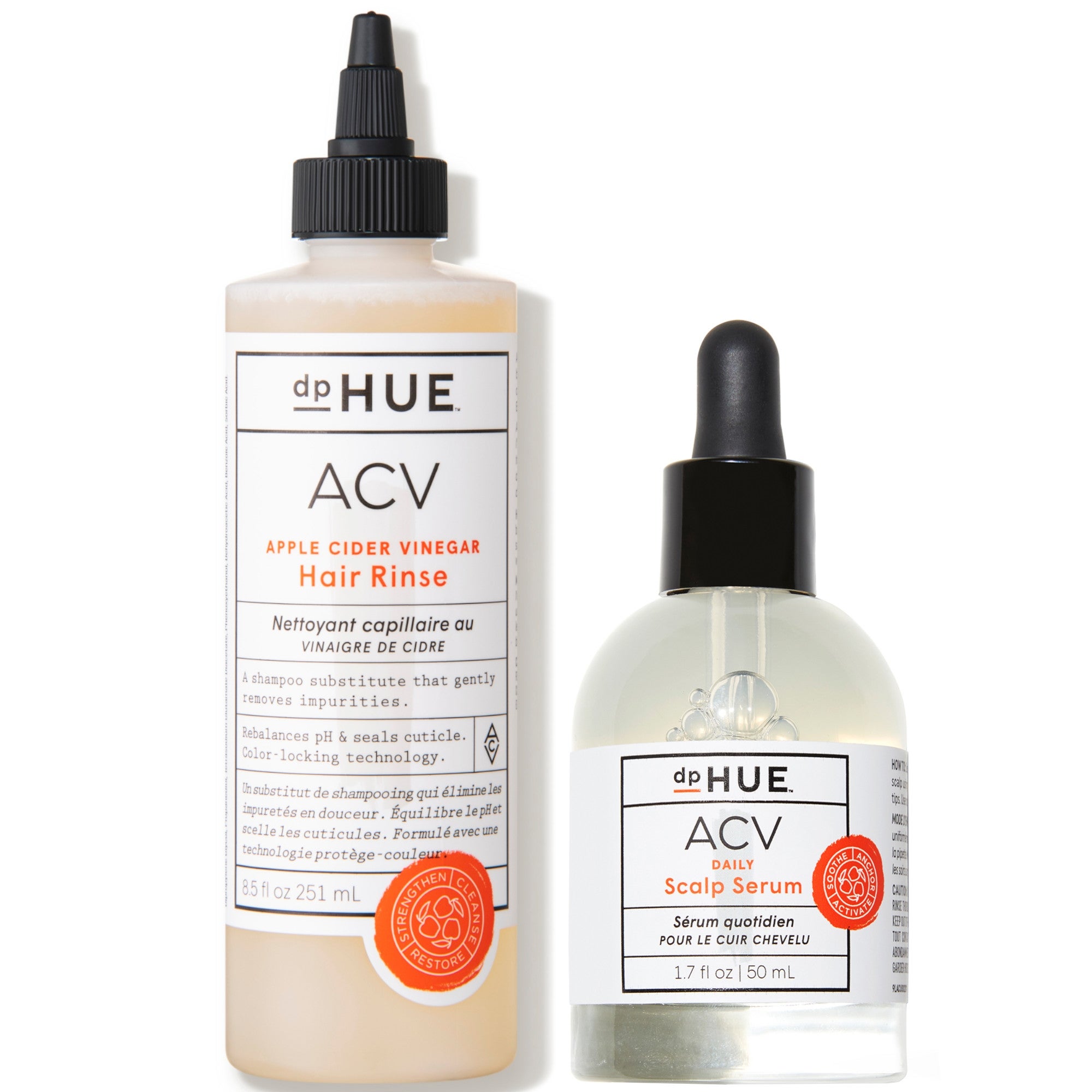 dp Hue ACV Hair Rinse Lite NEW 20oz Large dpHUE - 8.5 oz Apple Cider Vinegar Hair Rinse Lite | Ulta Beauty main image 4