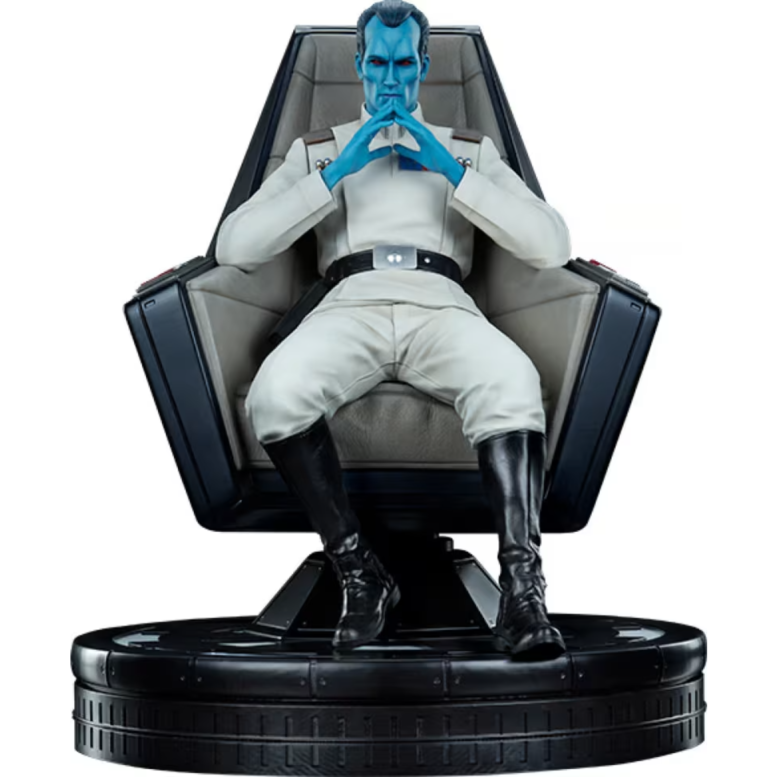 Thrawn Ranking Logo Sideshow Star Wars Grand Admiral Thrawn Premium Format Figure | Zavvi UK