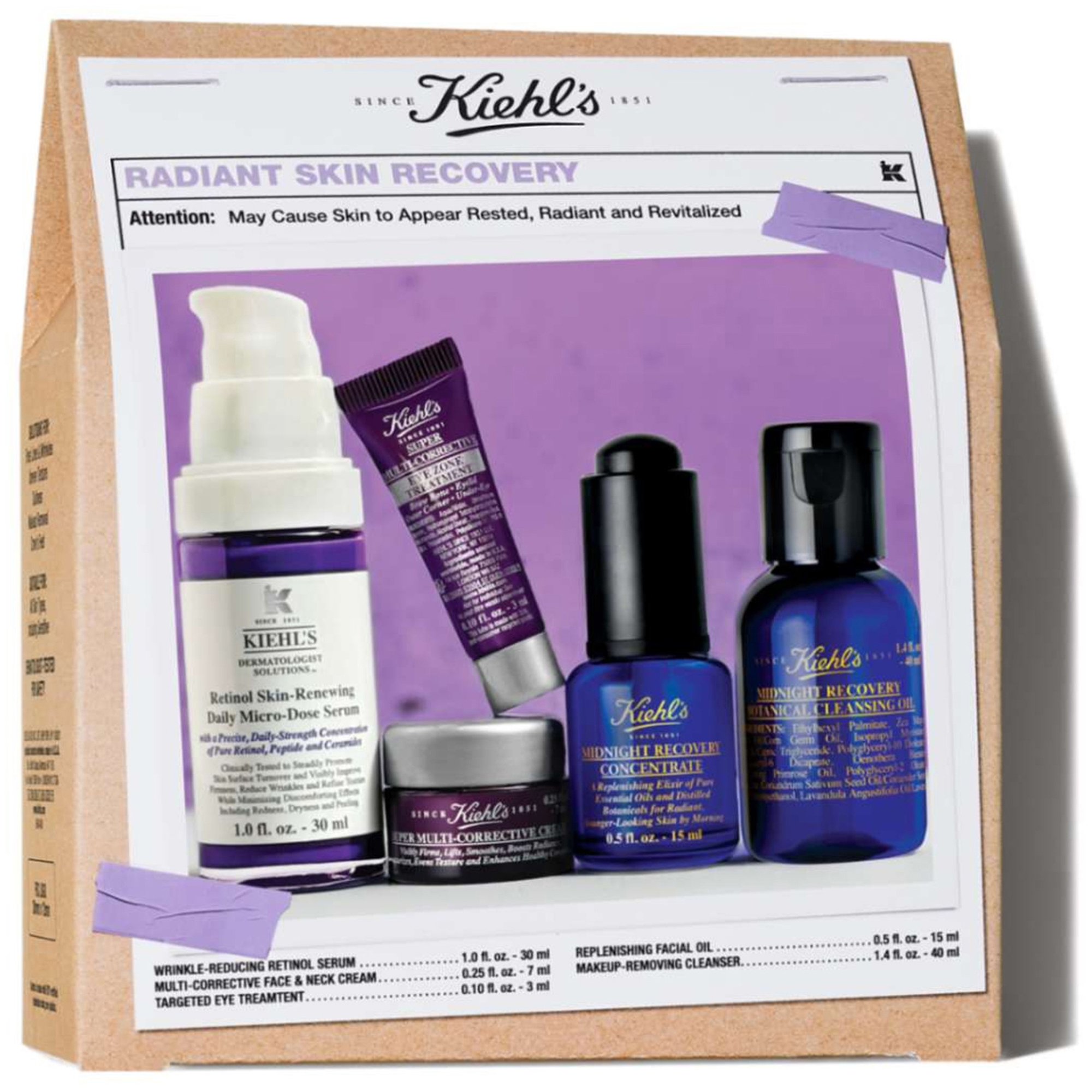 美容液 Kiehl's Morning C Evening A Set Morning C Evening A Set Kiehl's | DFS Hong Kong SAR