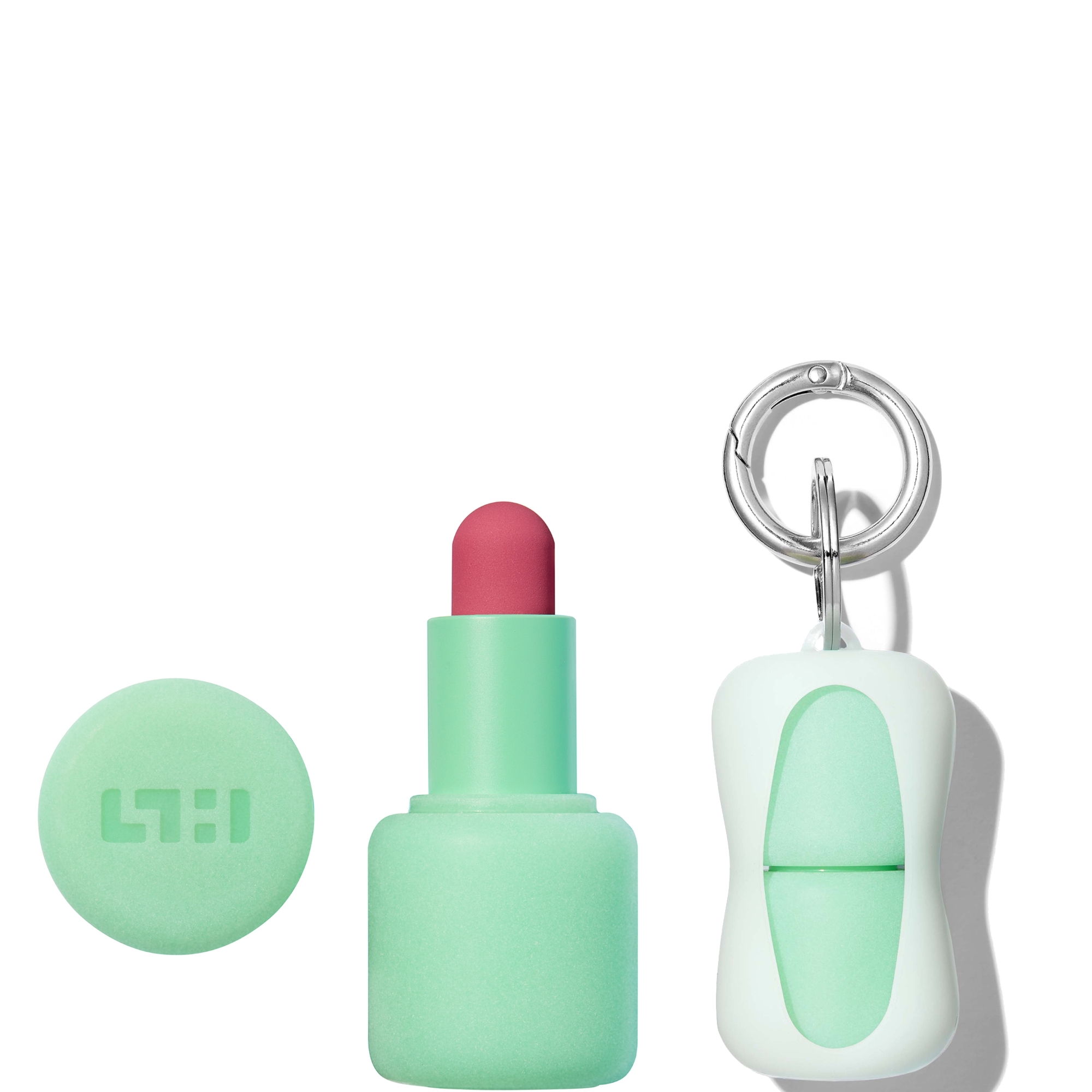 cult SIMIHAZEBEAUTY Velvet Blur Mini Lipstick 'Windburn' And Green Glow Case Duo