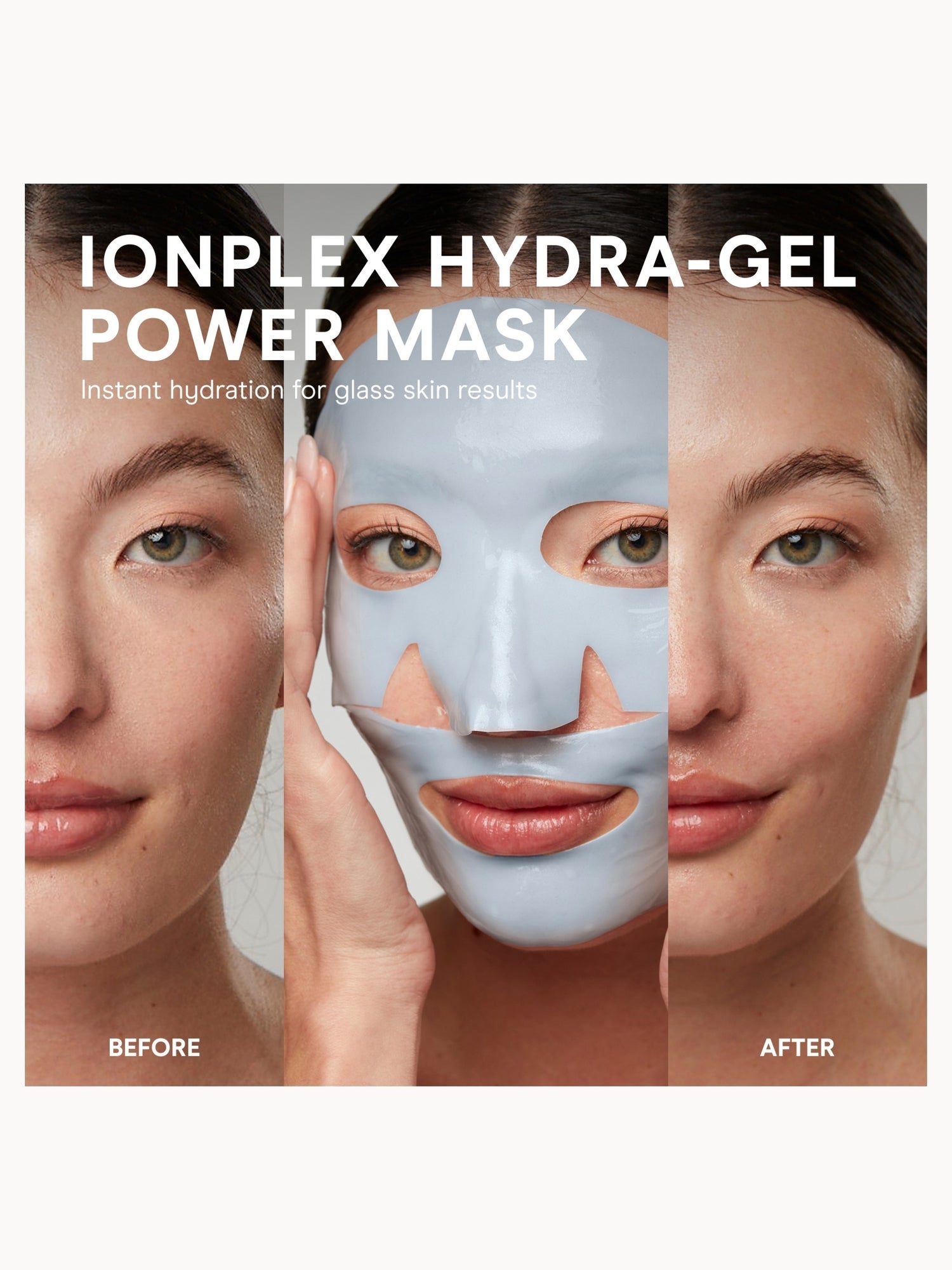 NuFace IonPlex Hydra-Gel Power Mask 1pk | LOOKFANTASTIC