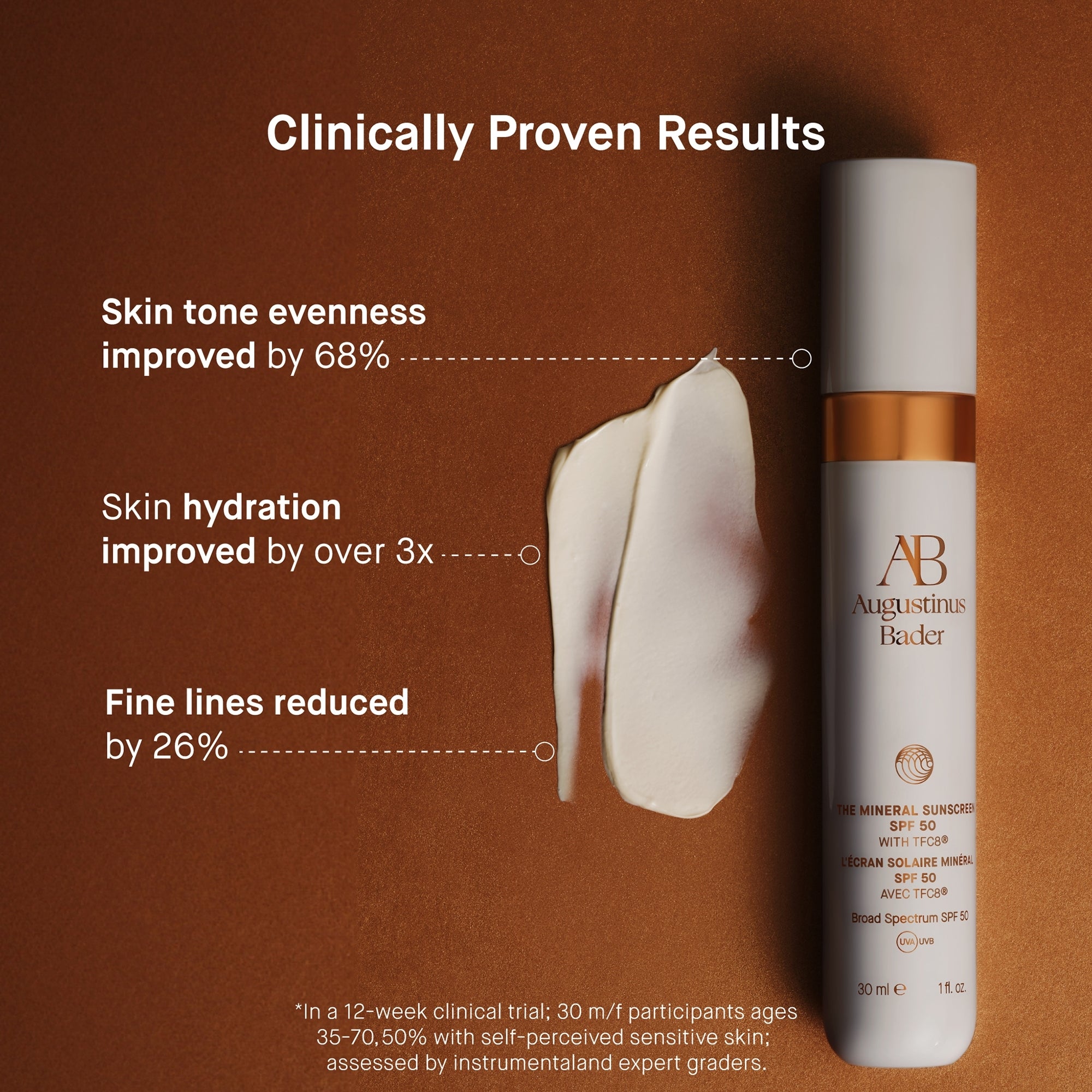 Augustinus Bader THE SUNSCREEN 7mlx6本 Augustinus Bader The Mineral Sunscreen SPF 50 30ml | Dermstore